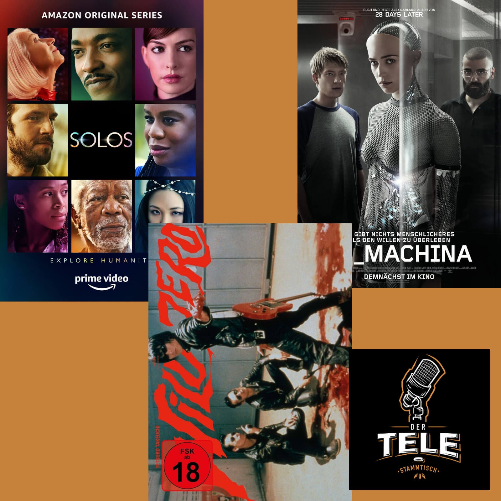 "Solos" (Prime Video), "Wild Zero" und "Ex Machina"