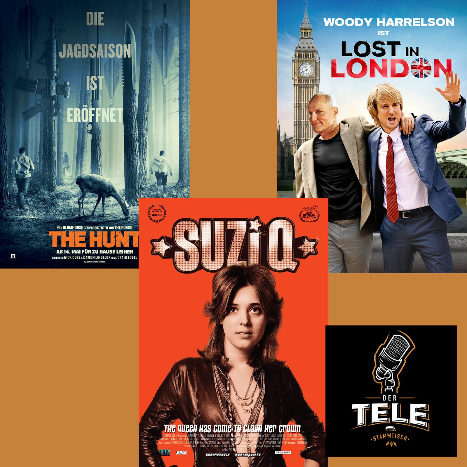 "The Hunt", "Suzi Q" und "Lost In London"