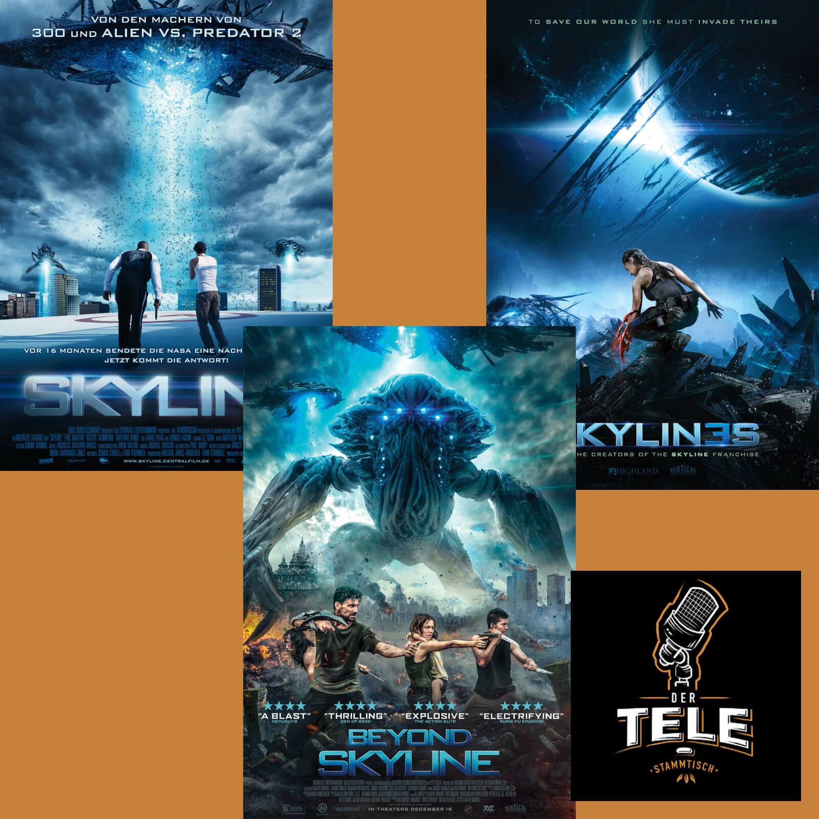 "Skyline", "Beyond Skyline" und "Skylin3s"