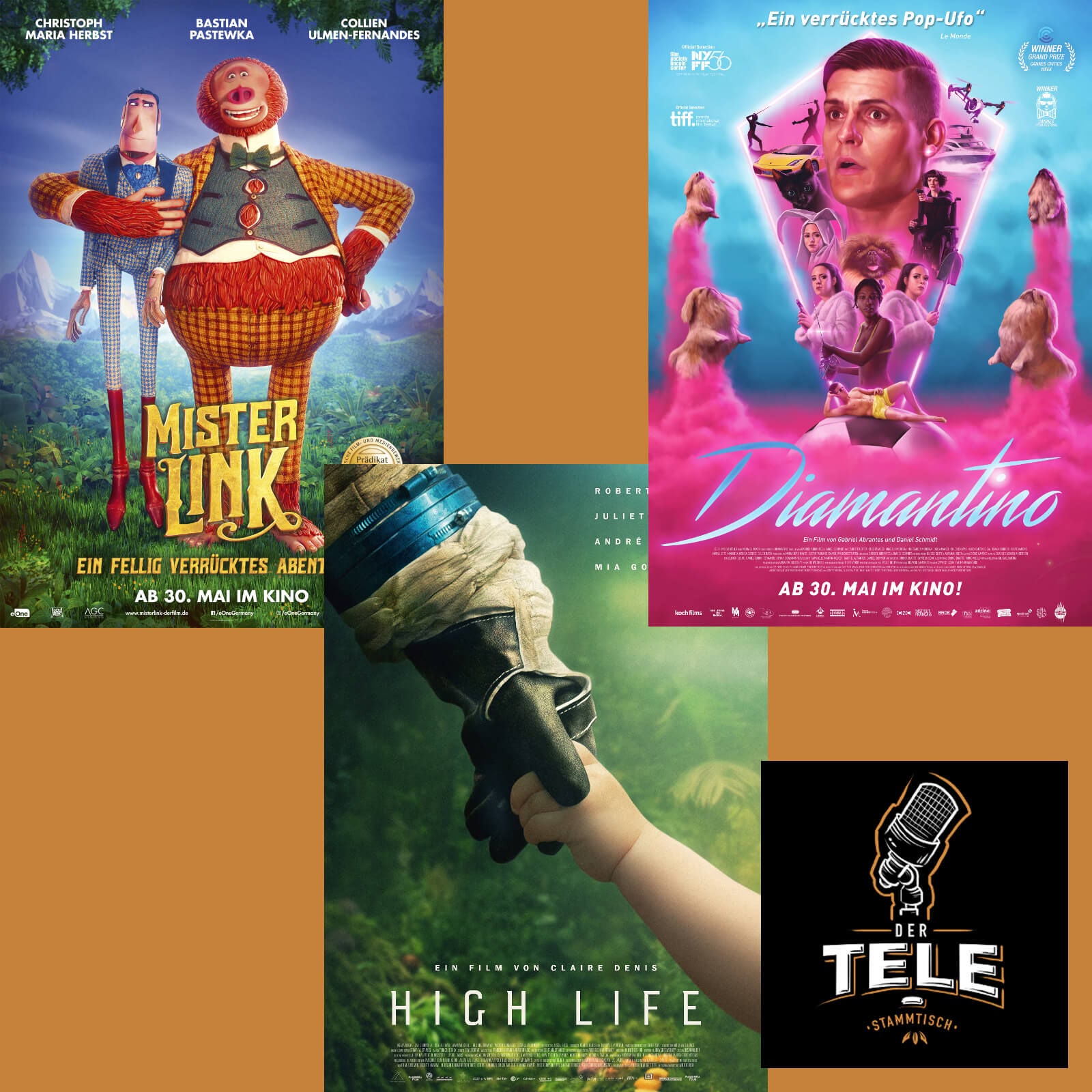 Reviews - "Mister Link", "High Life" und "Diamantino"