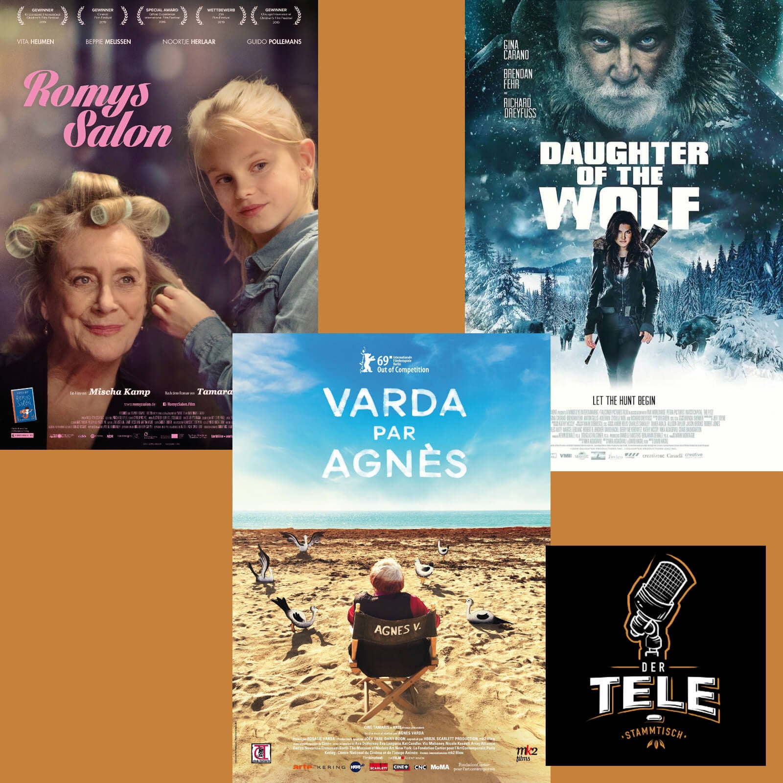 "Romys Salon", "VARDA PAR AGNÈS" und "Daughter Of The Wolf"