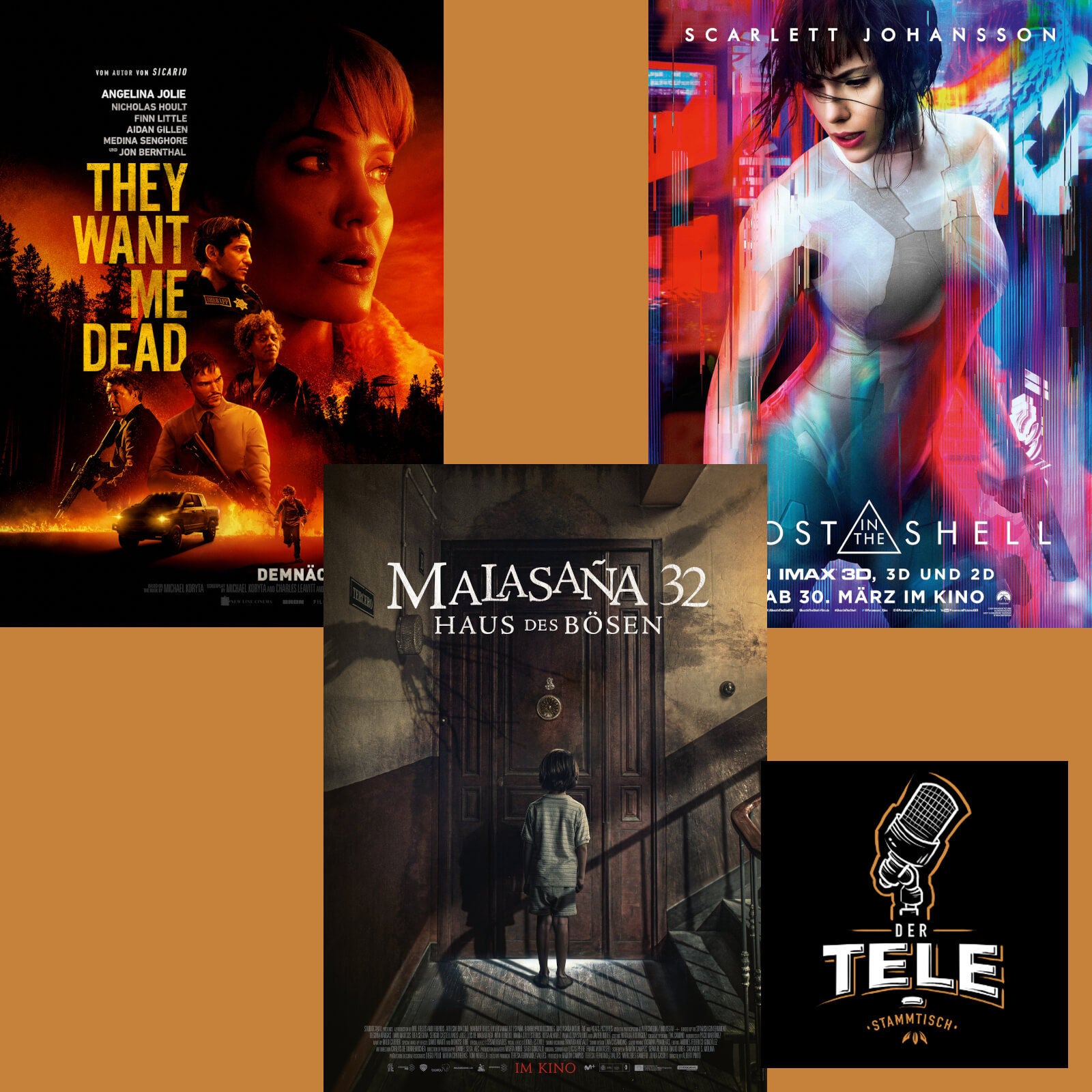 "They Want Me Dead", "Malasana 32 - Haus des Bösen" und "Ghost In The Shell"