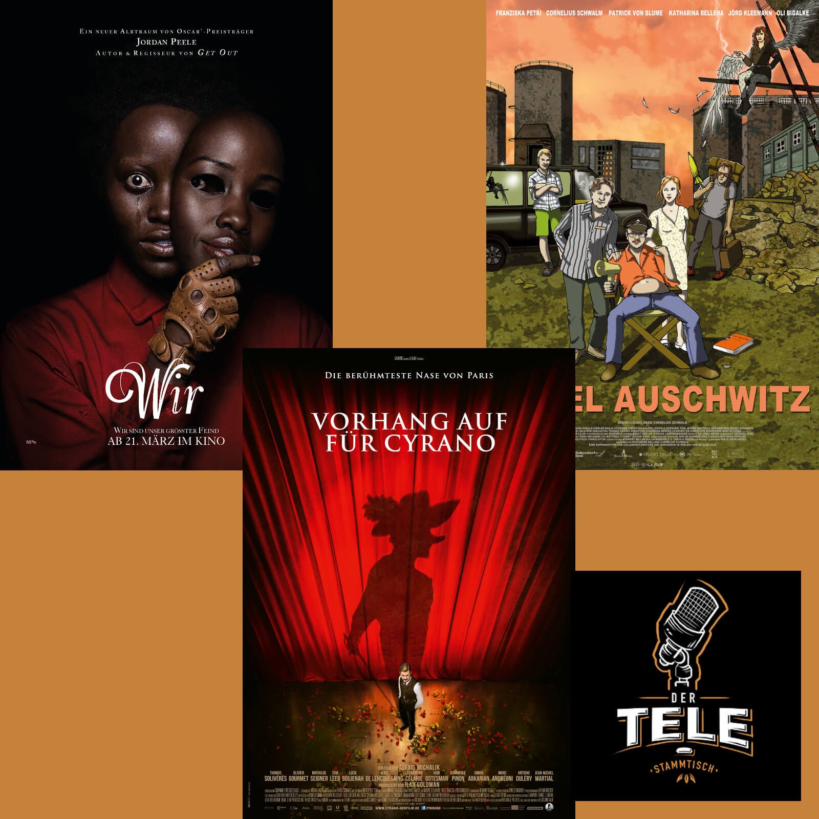 Reviews - "Wir", "Vorhang auf für Cyrano" und "Hotel Auschwitz"
