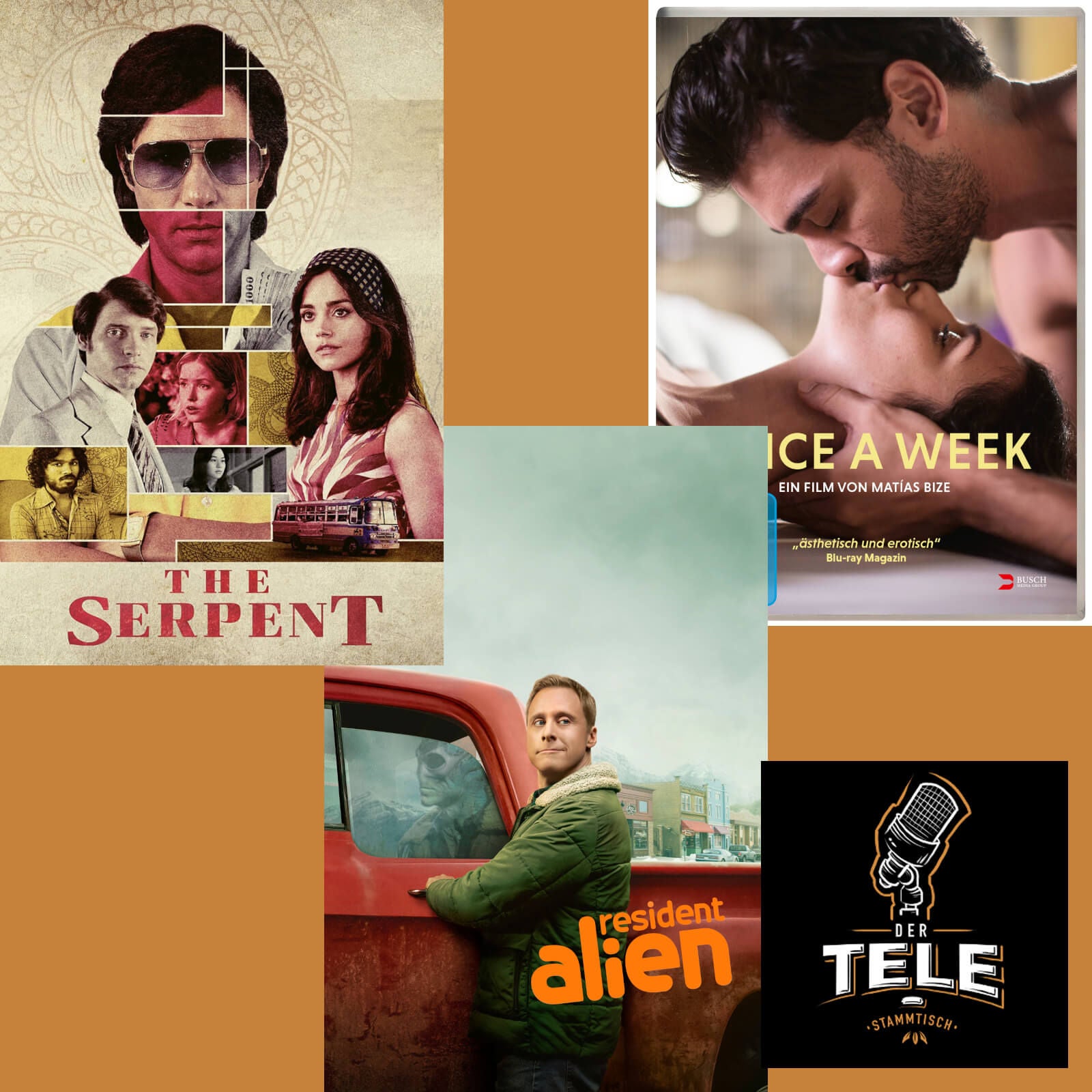 "Die Schlange", "Resident Alien" und "Once a Week"