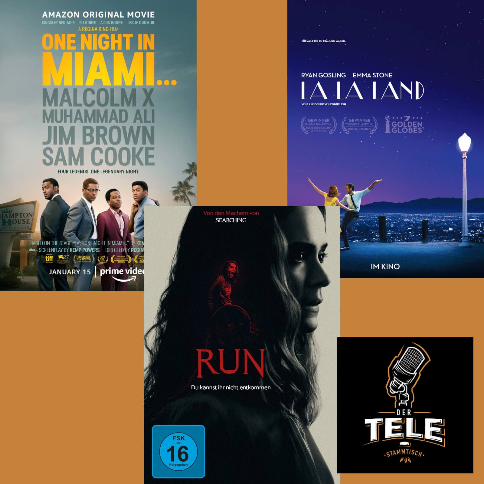 "One Night In Miami", "Run" und "La La Land"