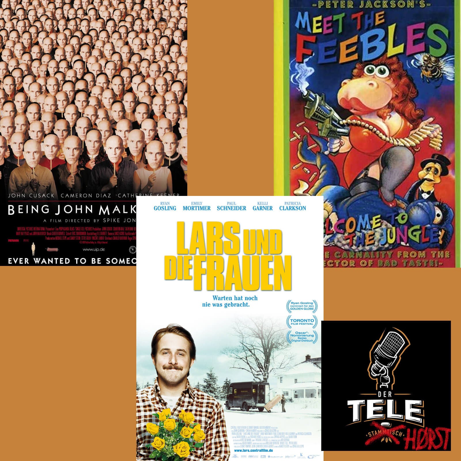 Der Tele-Hørst 16 - Filme mit Puppen - "Being John Malkovich", "Lars und die Frauen", "Meet the Feebles"