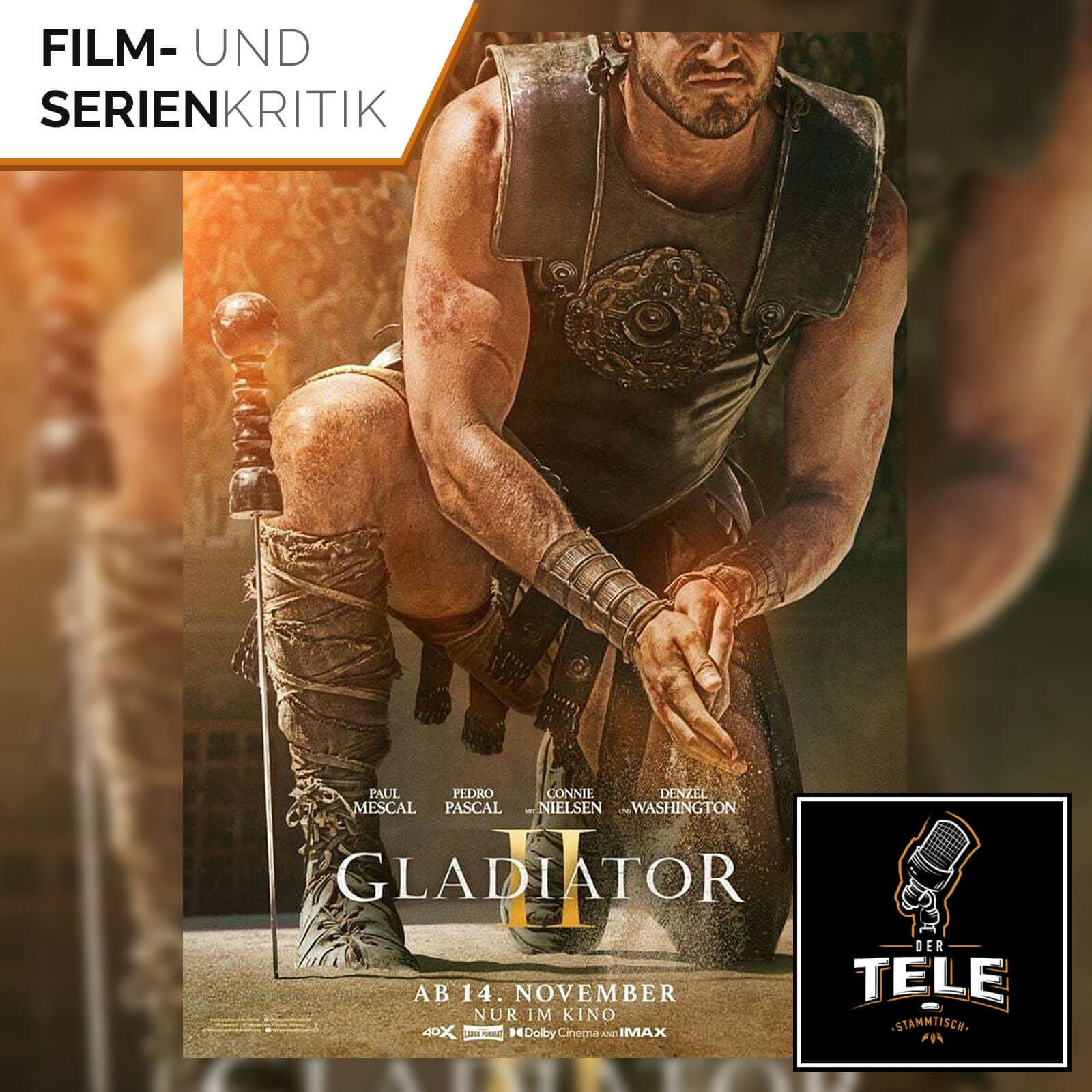 Gladiator II | Rasierte Paviane ... was sonst noch?
