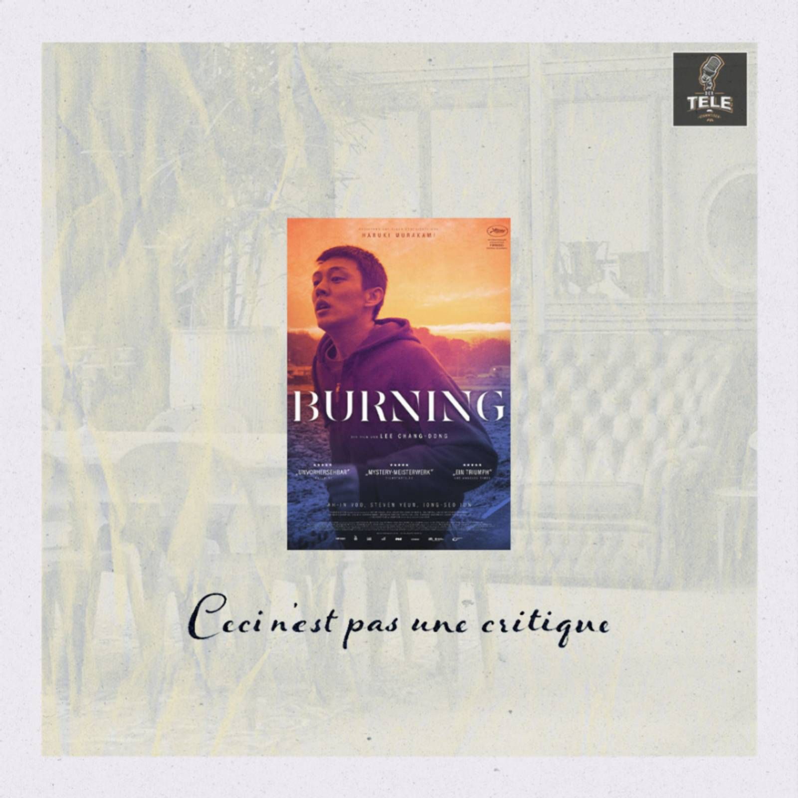 CECI N'EST PAS UNE CRITIQUE | #5: Burning oder: Schrödingers südkoreanische Katze (Dauerspoilersendung!)