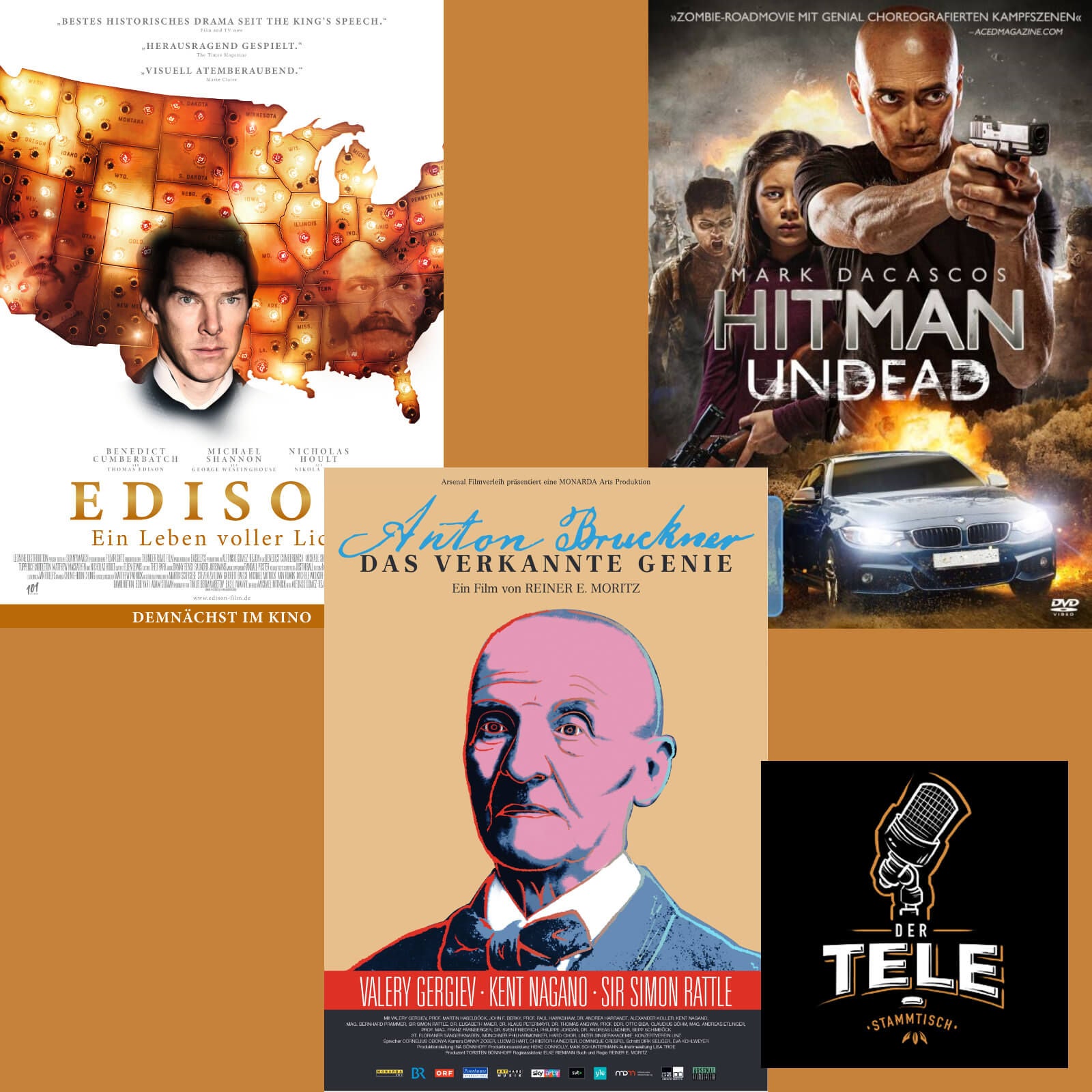 "Edison", "Anton Bruckner" und "Hitman Undead"