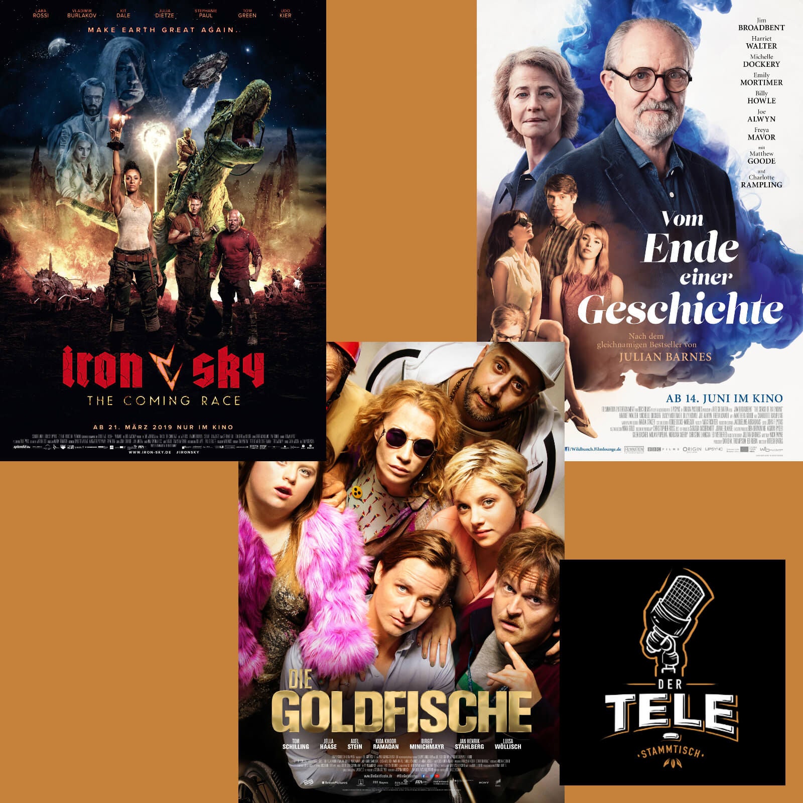 Reviews - "Iron Sky: The Coming Race", "Die Goldfische" und "Vom Ende Einer Geschichte"
