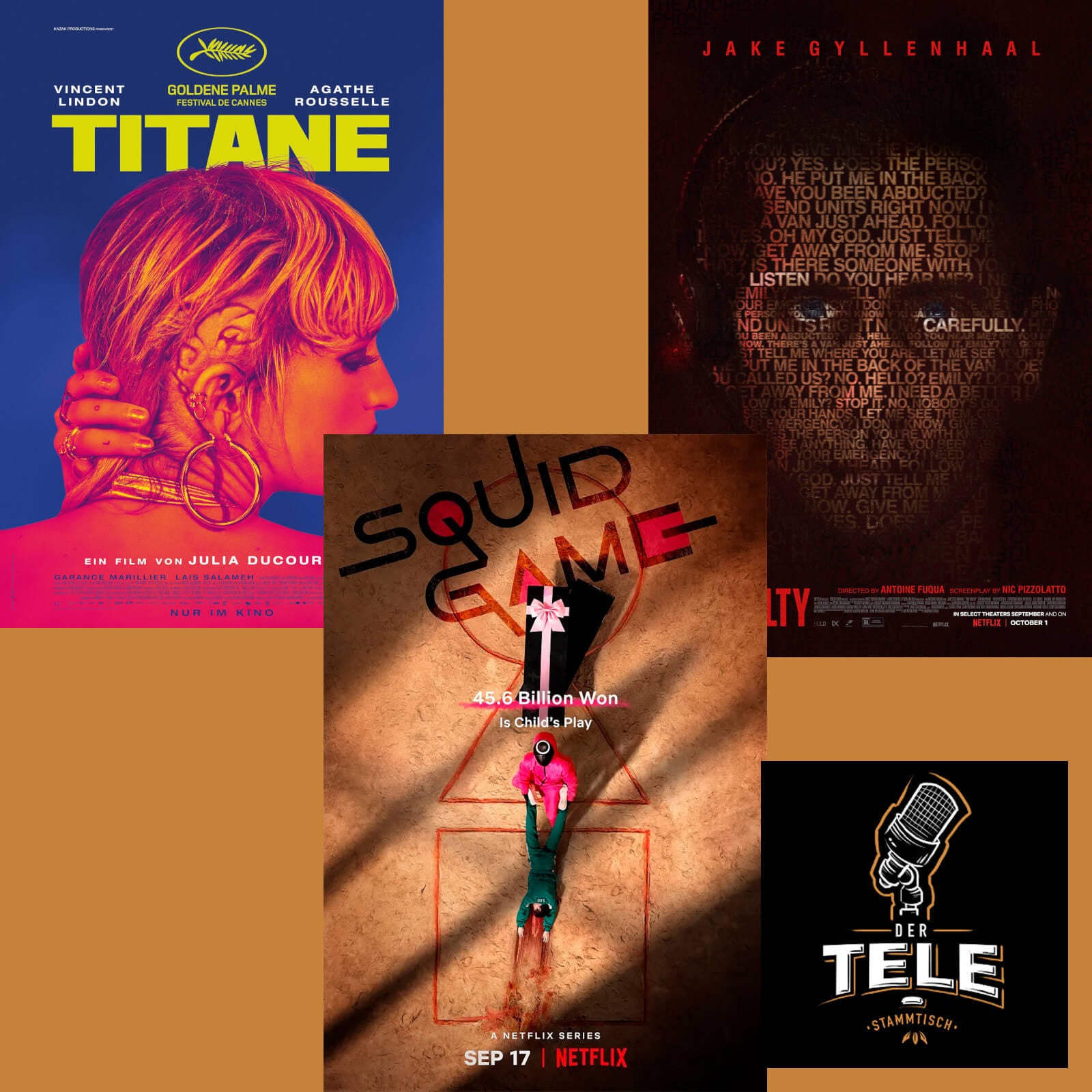 "Titane", "Squid Game" und "The Guilty"