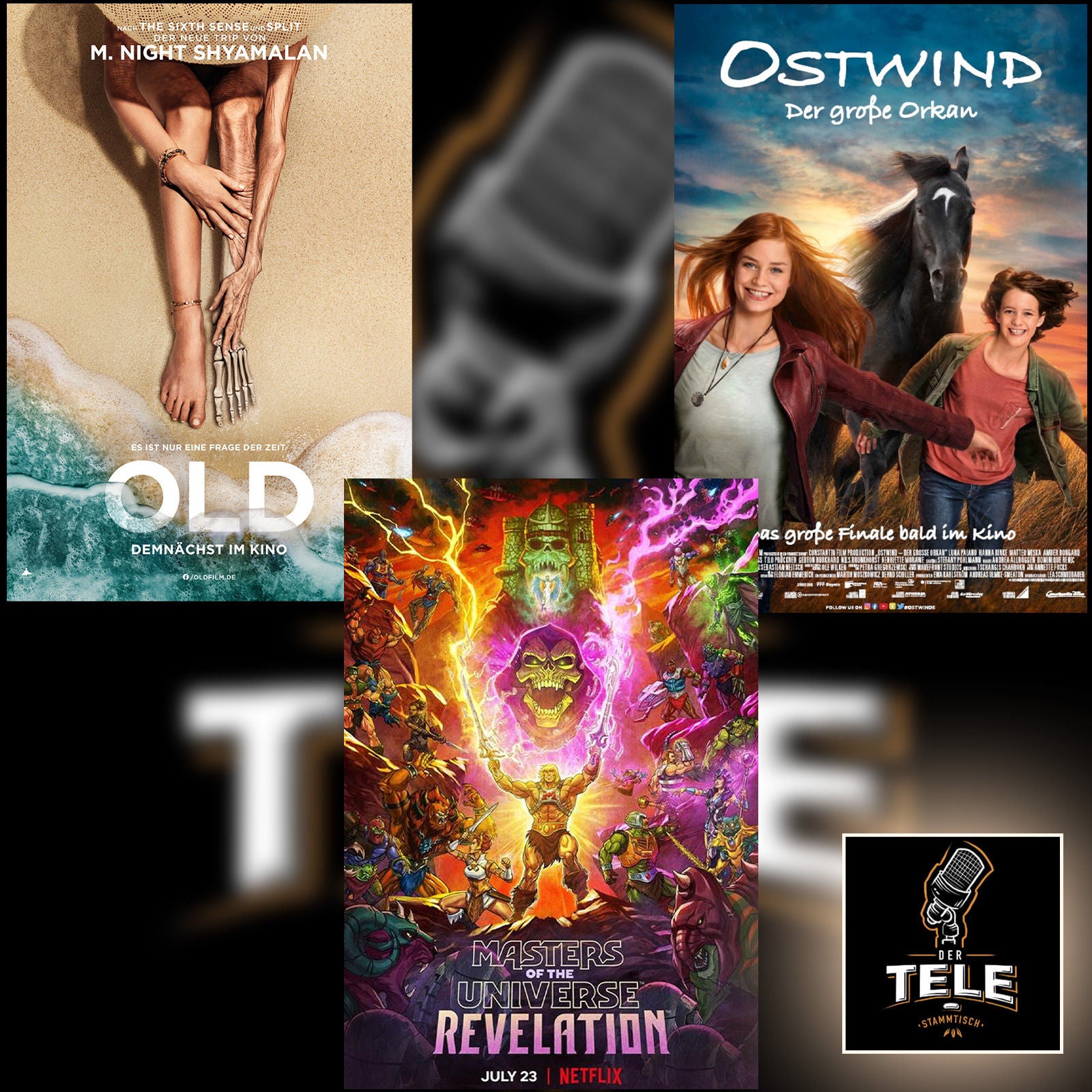 "Old", "Masters Of The Universe: Revelation" (Netflix) und "Ostwind - Der große Orkan"