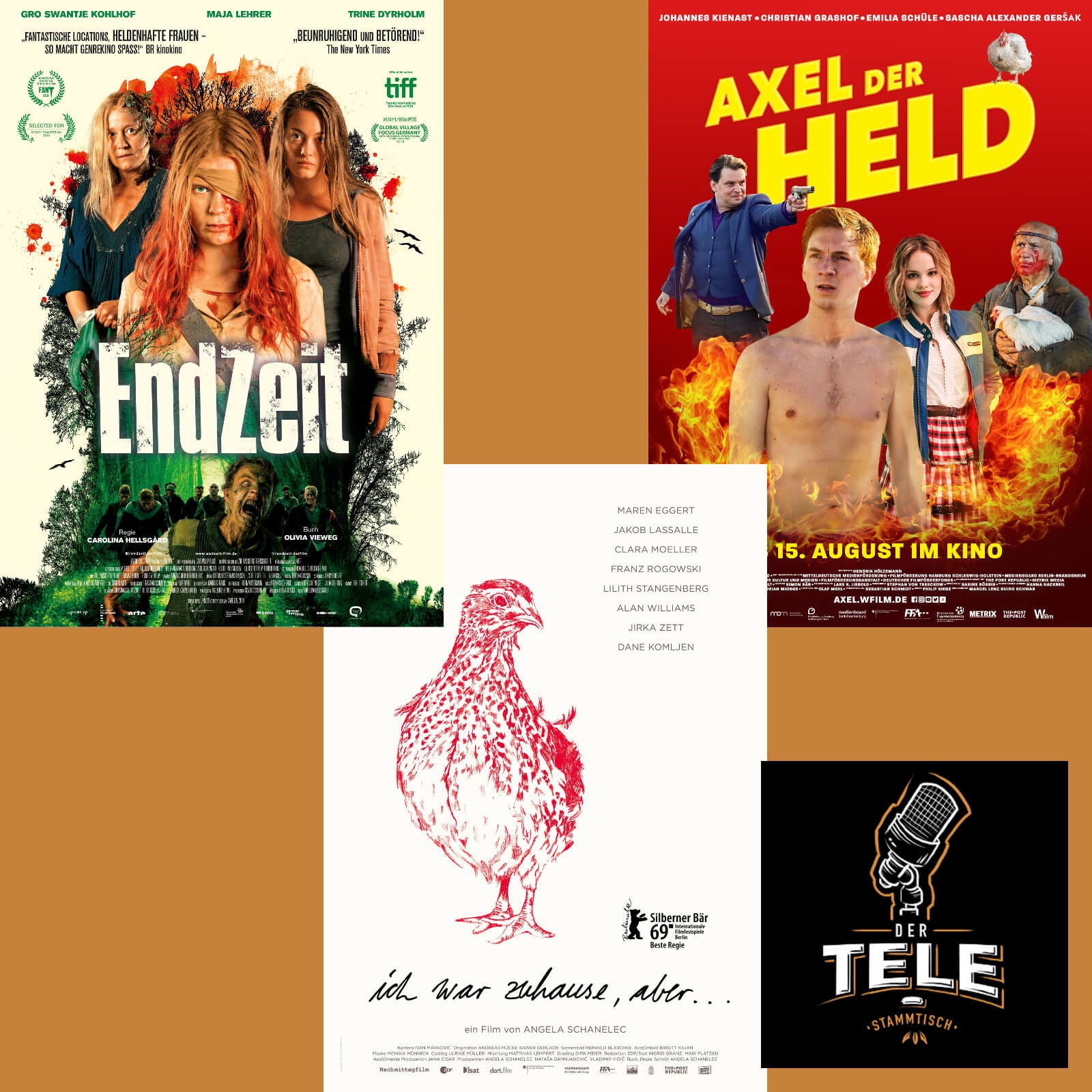 Reviews - "Endzeit", "Ich War Zuhause, Aber" + Interview mit Maren Eggert und "Axel Der Held"