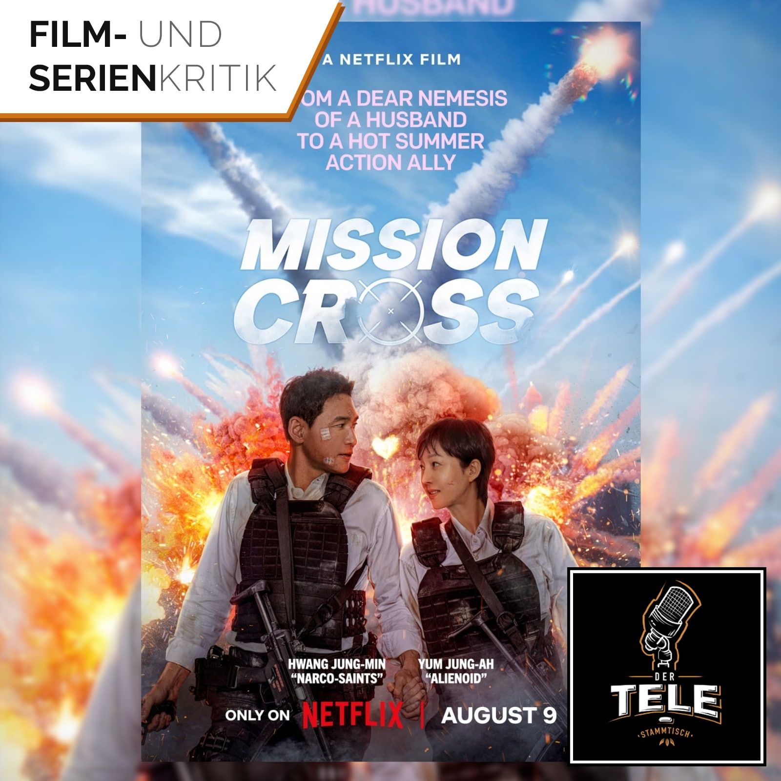 Mission Cross (Netflix) | Ehekrise mit Schutzweste