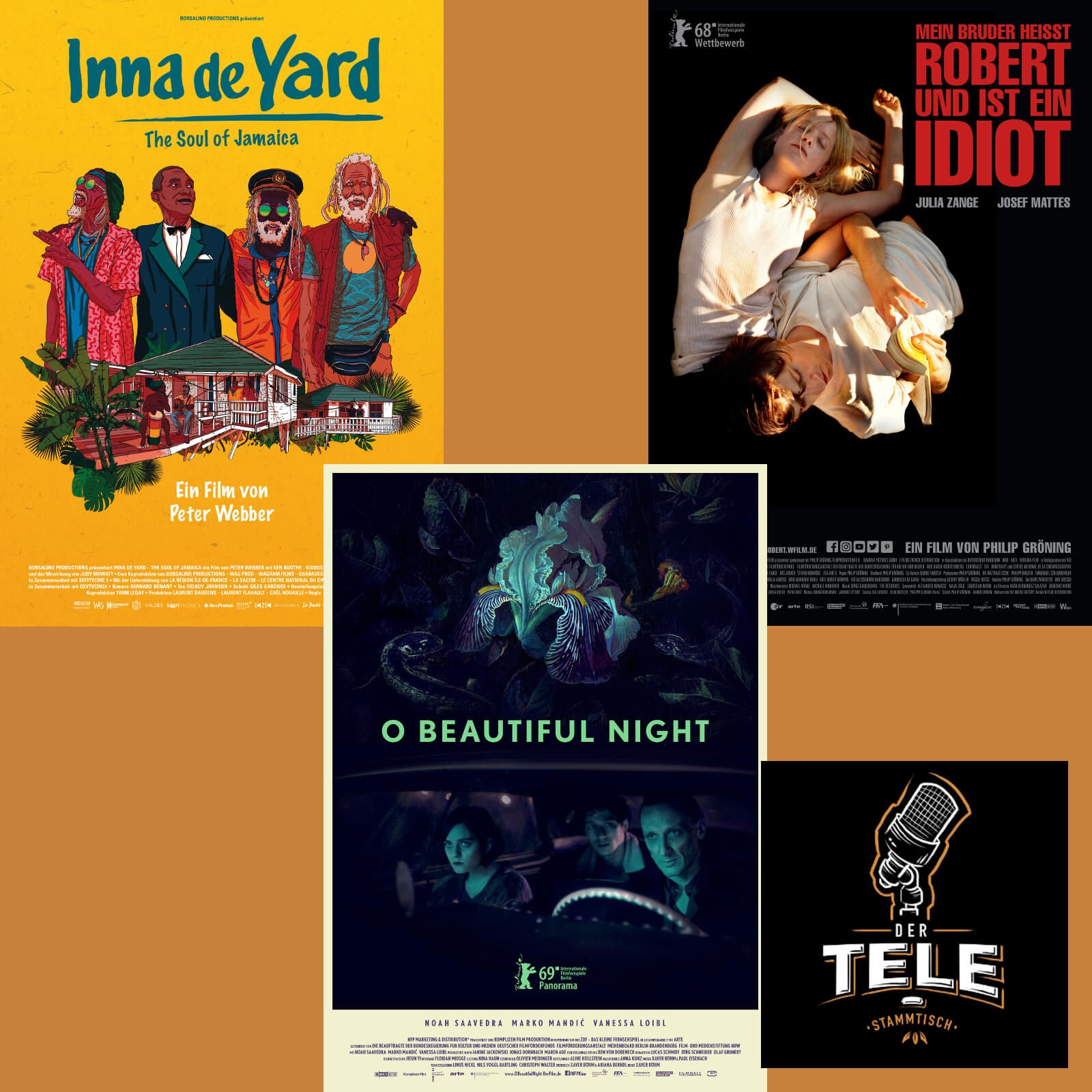 Reviews - "Inna Da Yard", "O Beautiful Night" und "Mein Bruder Heisst Robert Und Ist Ein Idiot"