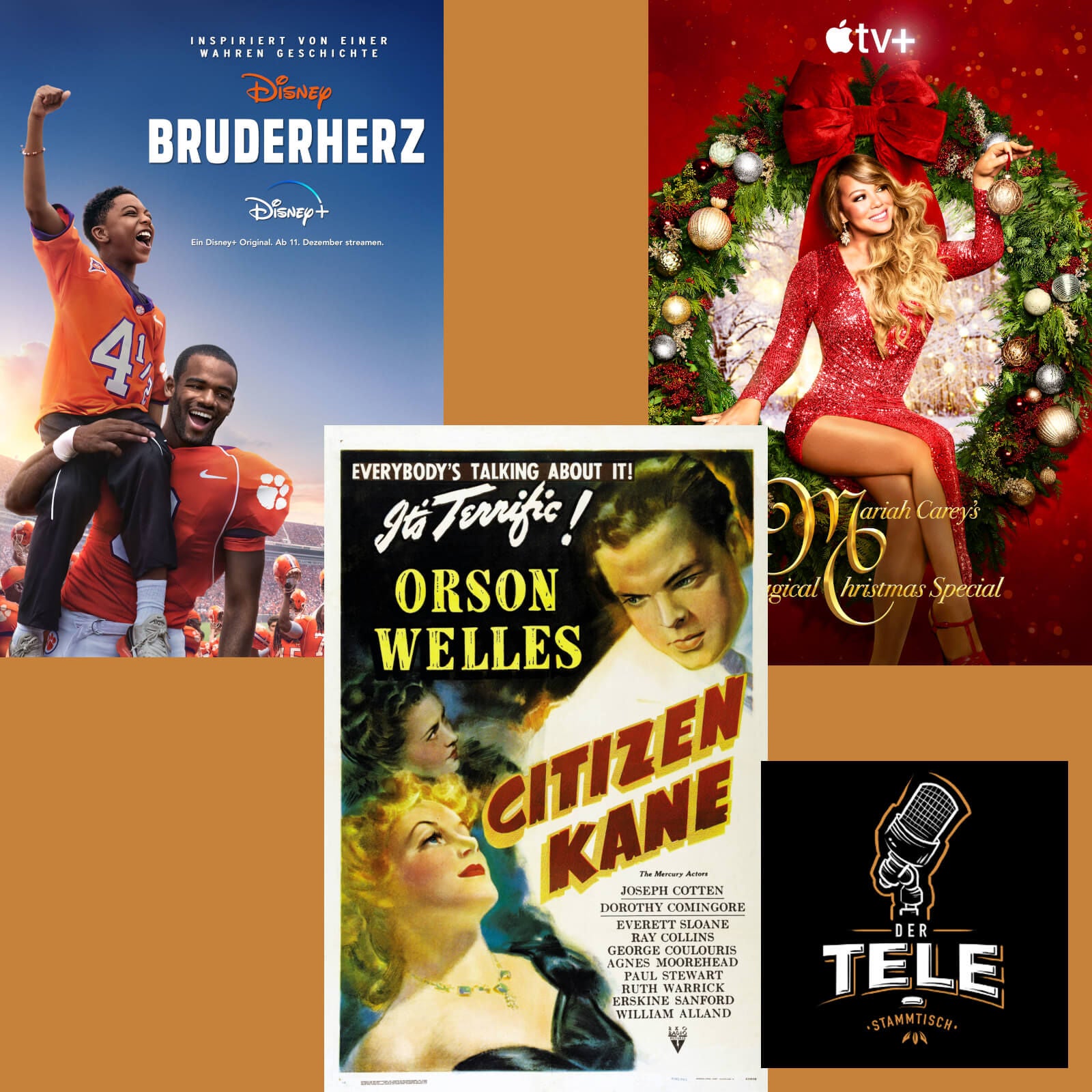 "Bruderherz", "Citizen Kane" und "Mariah Carey´s Magical Christmas Special"