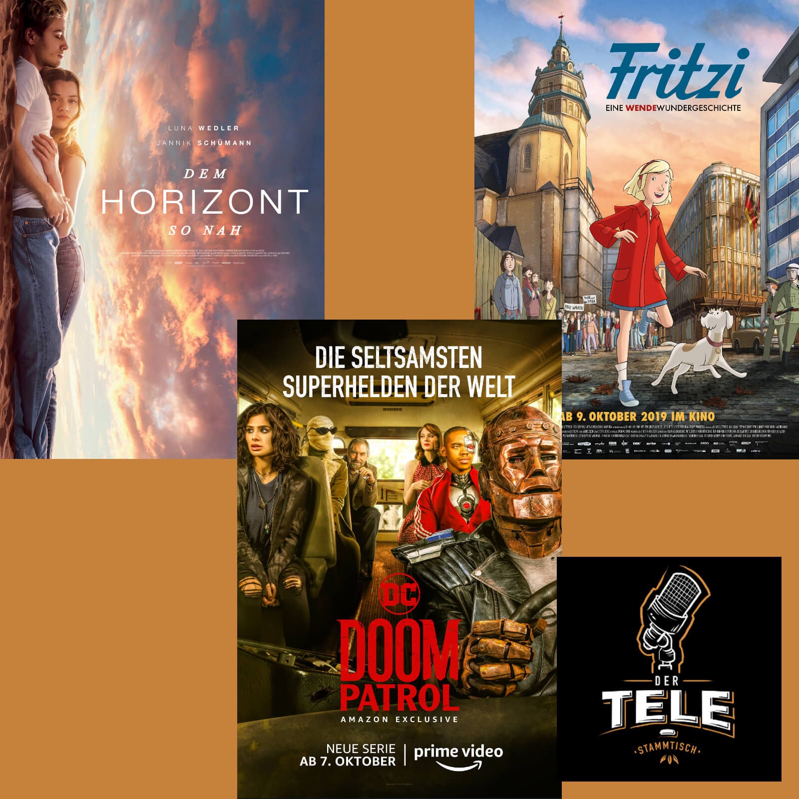 Reviews - "Dem Horizont So Nah", "Doom Patrol" und "Fritzi"