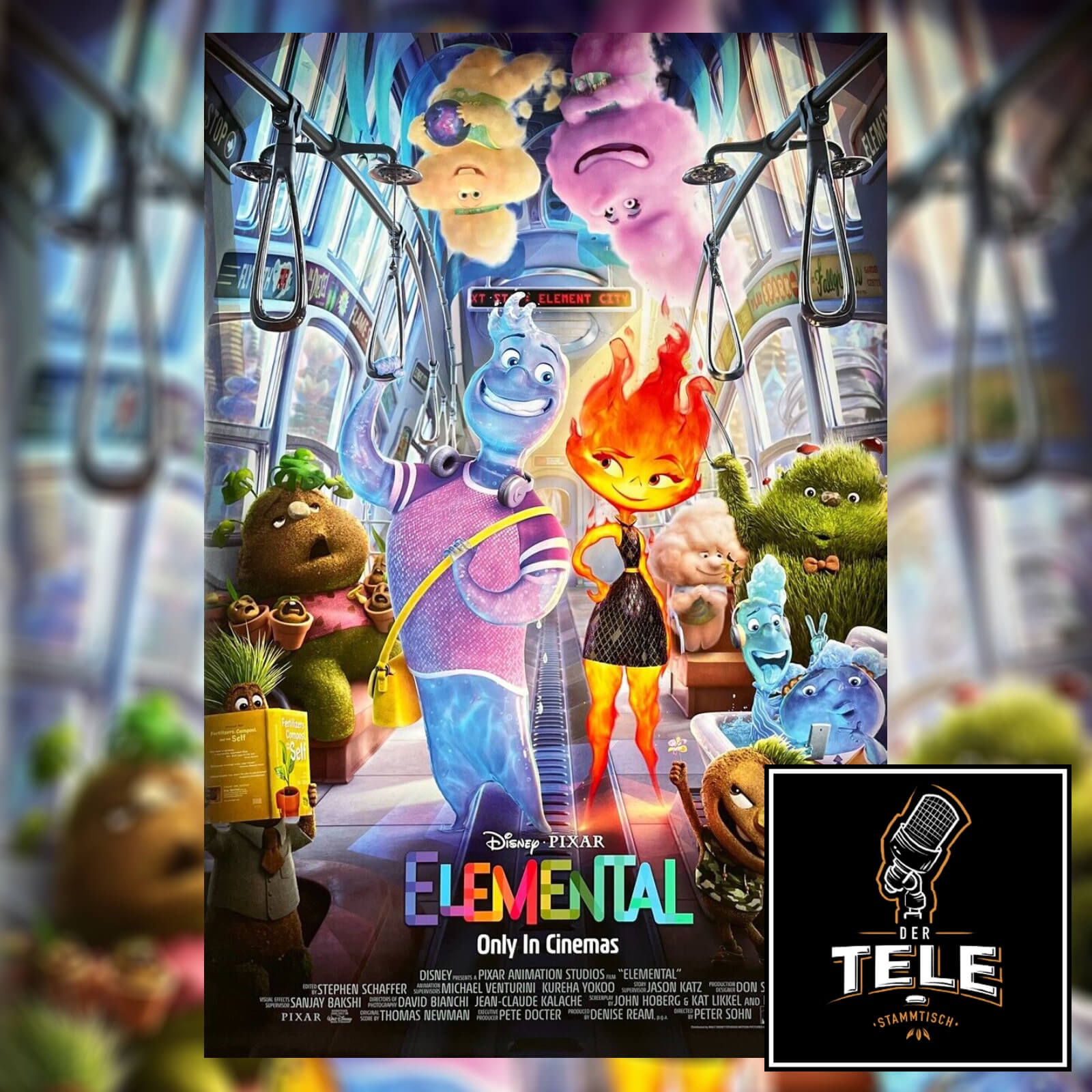 Elemental - Firegirl meets Waterboy in Elementopia
