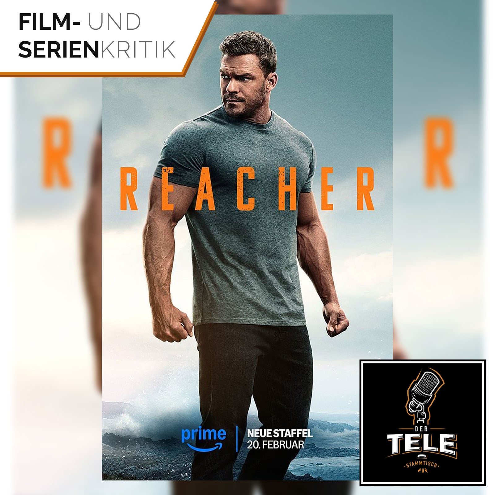 Reacher - Staffel 3 (Prime Video) | Es gibt wieder Karacho und Kuchen - Ersteindruck