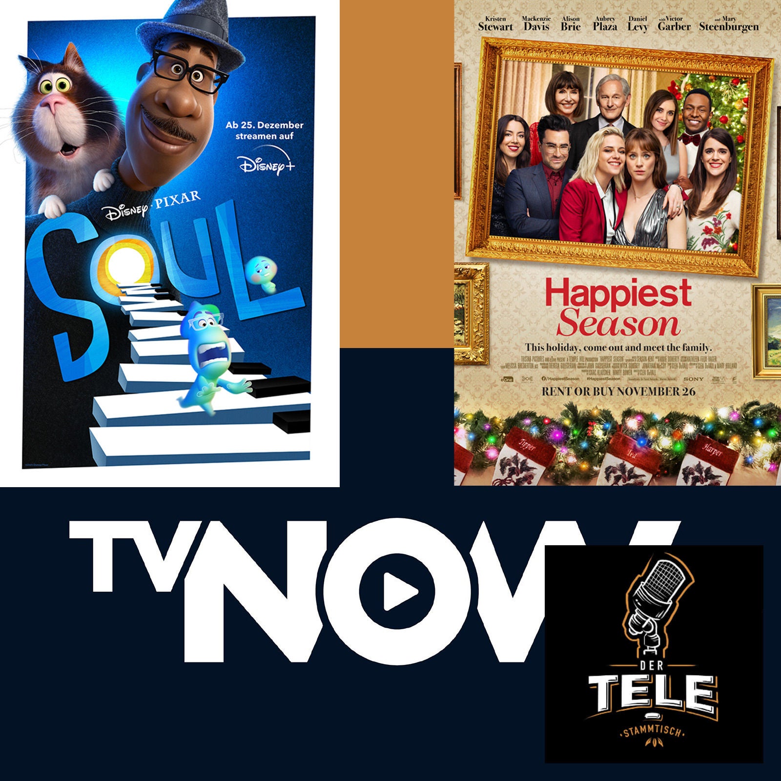 "Soul", "Happiest Season" und "TV Now"