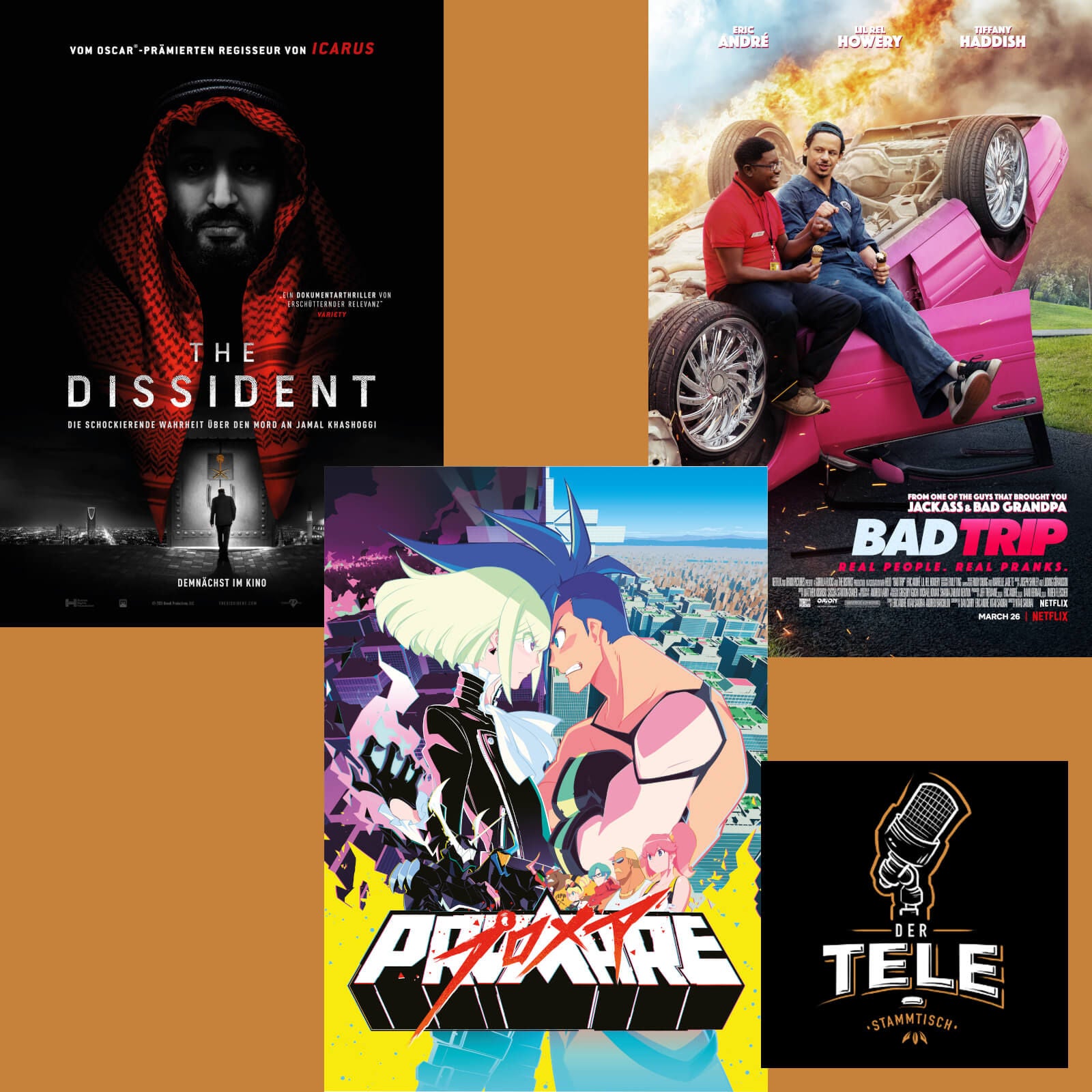 "The Dissident", "Promare" und "Bad Trip"