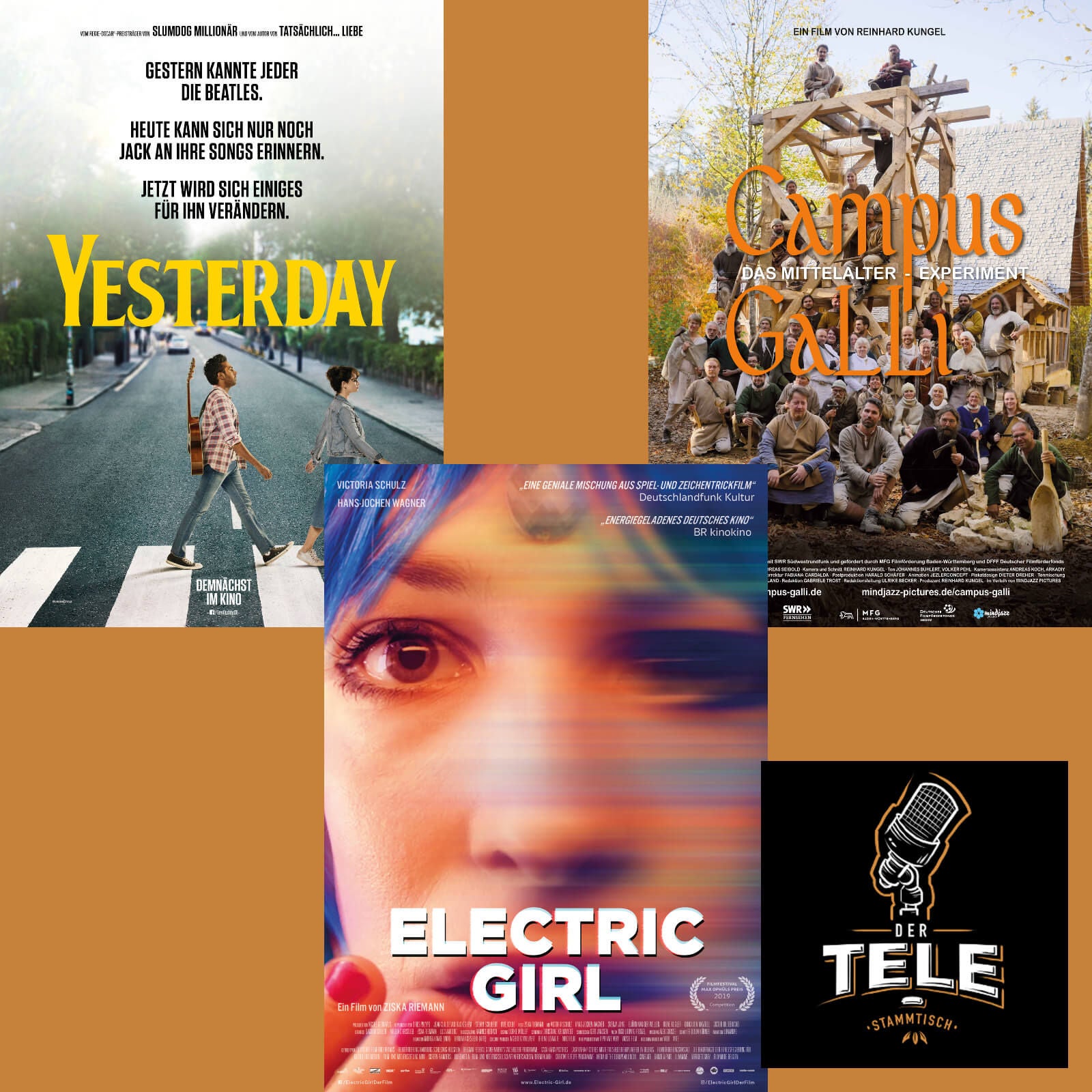 Reviews - "Yesterday", "Electric Girl" und "Campus Galli"