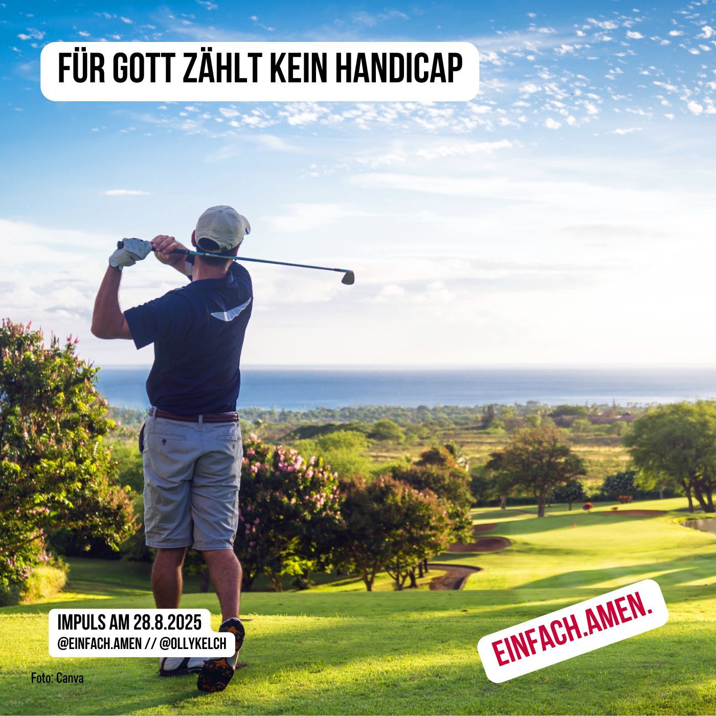 Für Gott zählt kein Handicap (28.8.2025)