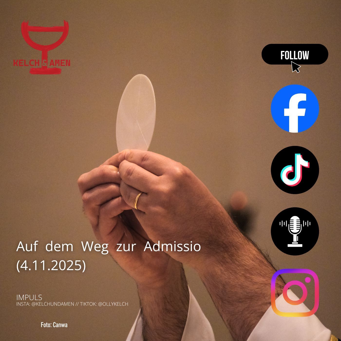 Vor der Admissio (4.11.2025)