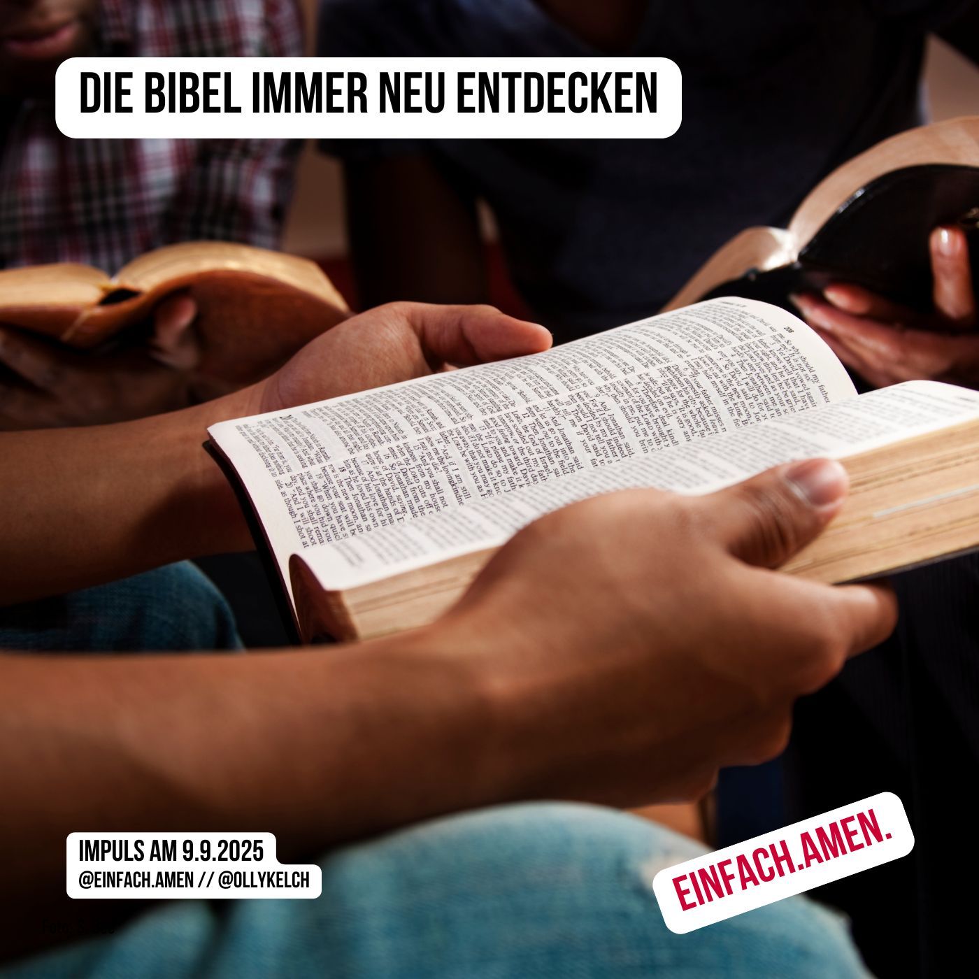 Die Bibel immer neu entdecken (9.9.2025)