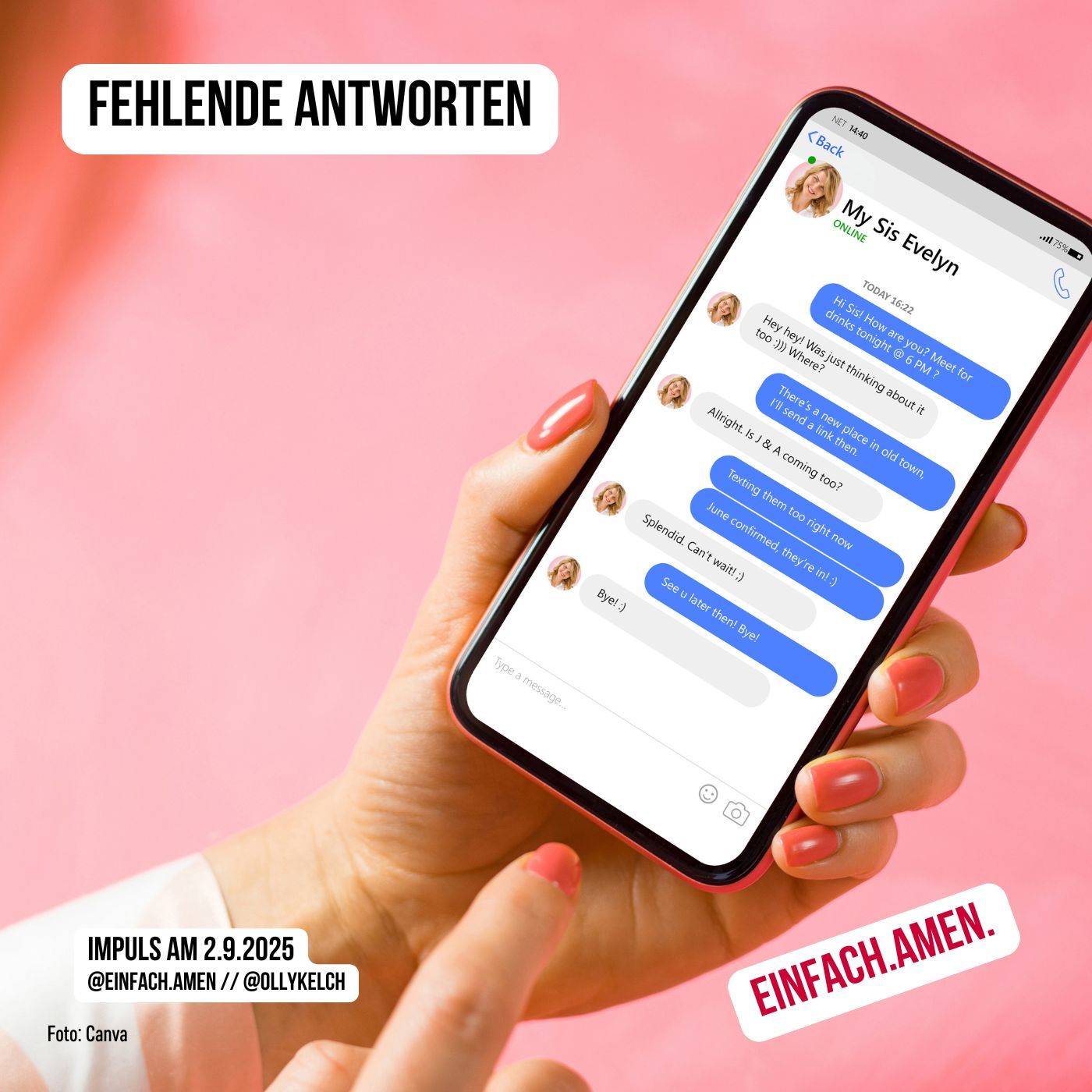 Fehlende Antworten (2.9.2025)