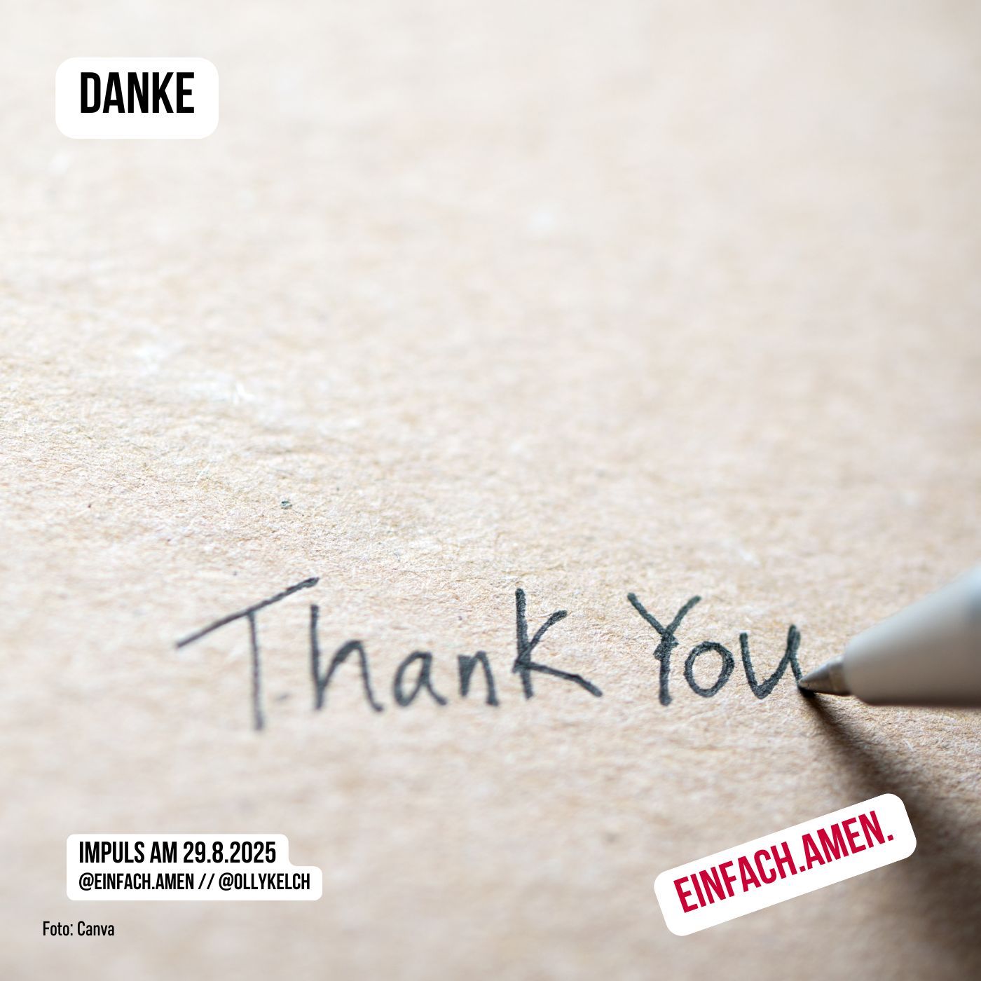 Danke (29.8.2025)