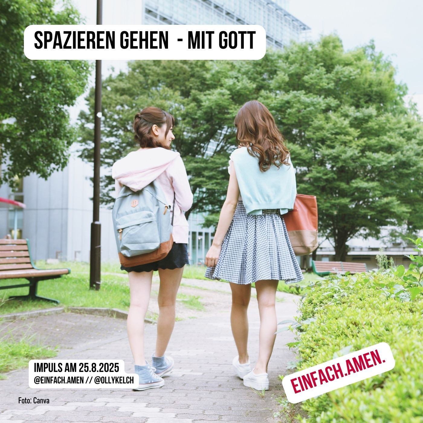 Spazierengehen mit Gott (25.8.2025)
