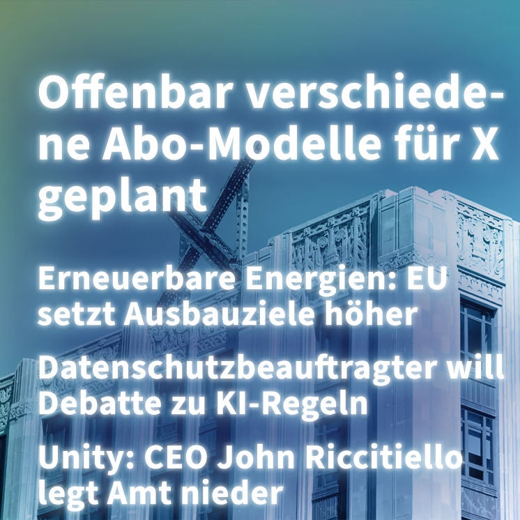 Kurz informiert vom 10.10.2023 by heise online