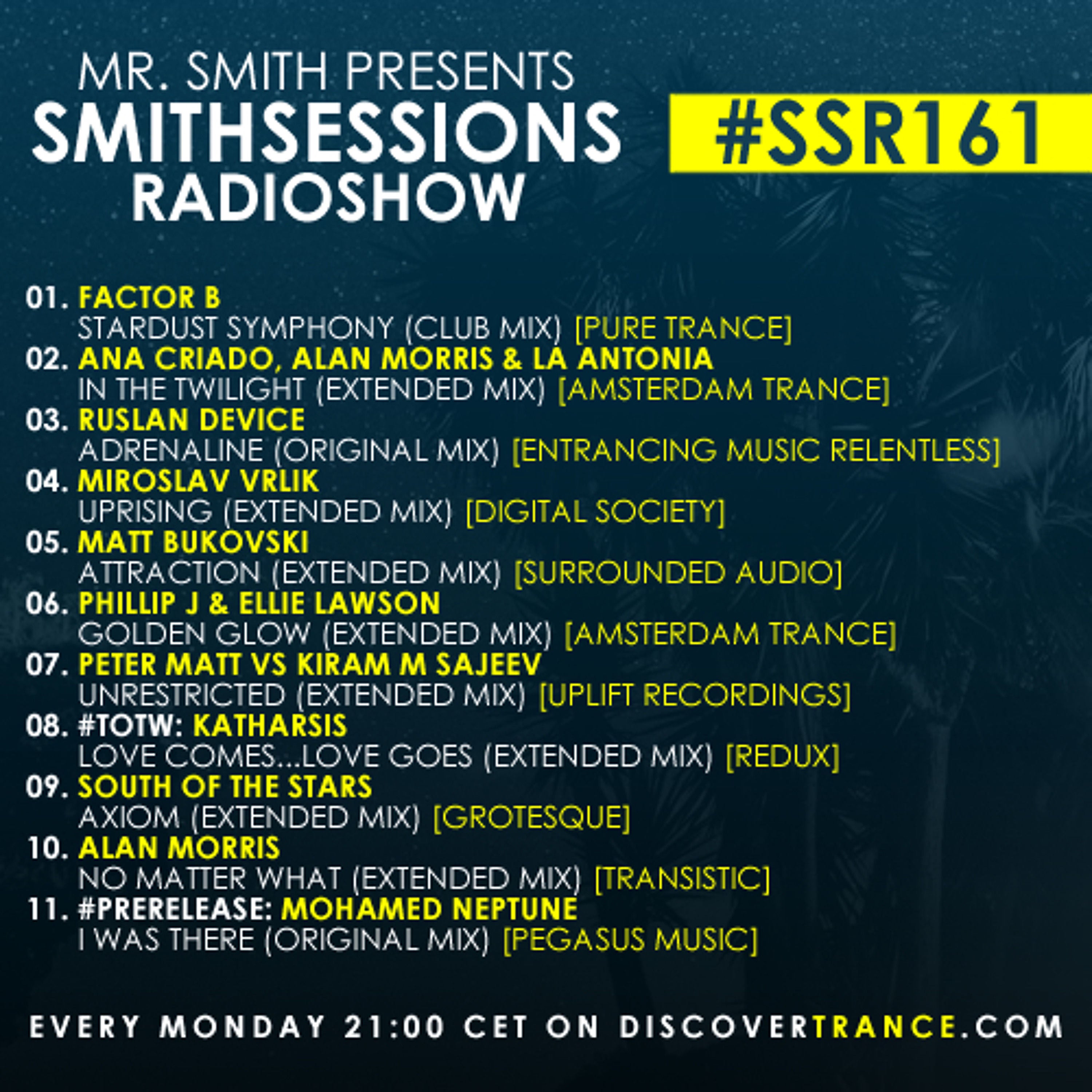 Smith Sessions Radioshow 161