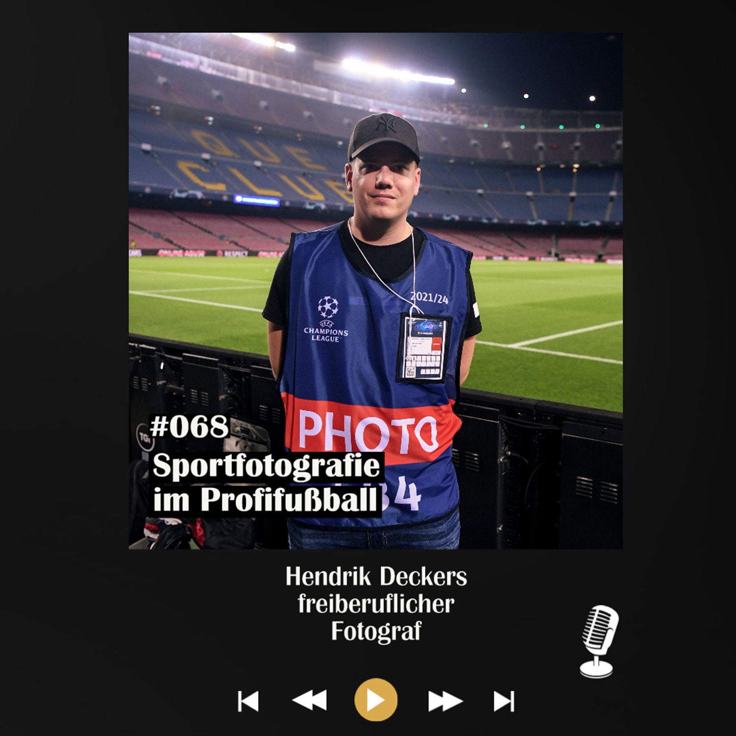 #068 Sportfotografie im Profifußball - mit Hendrik Deckers