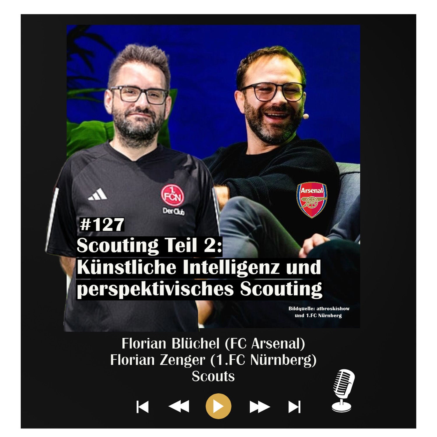 #127 Künstliche Intelligenz und perspektivisches Scouting - mit Florian Zenger und Florian Blüchel