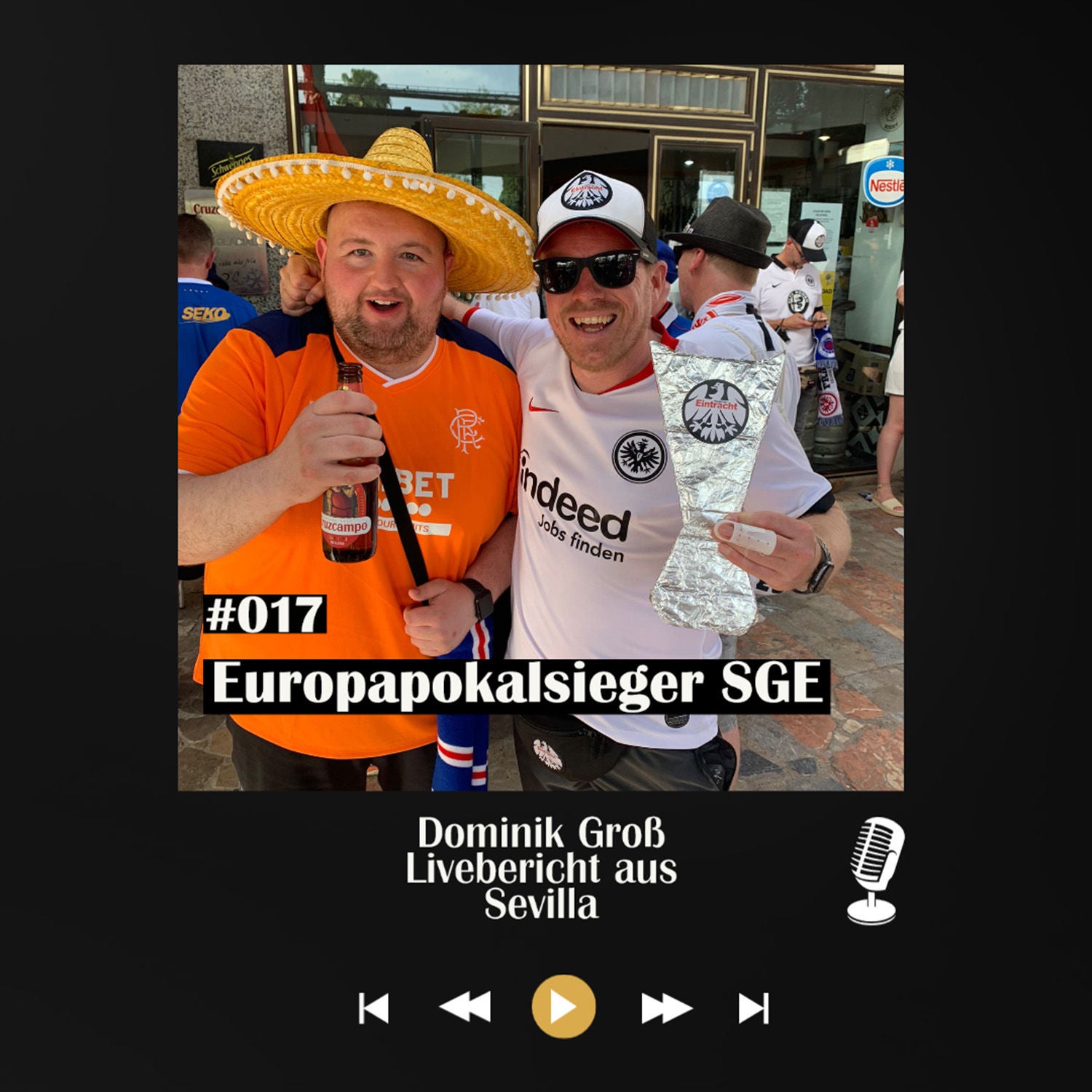 #017 Europapokalsieger SGE - mit Dominik Groß