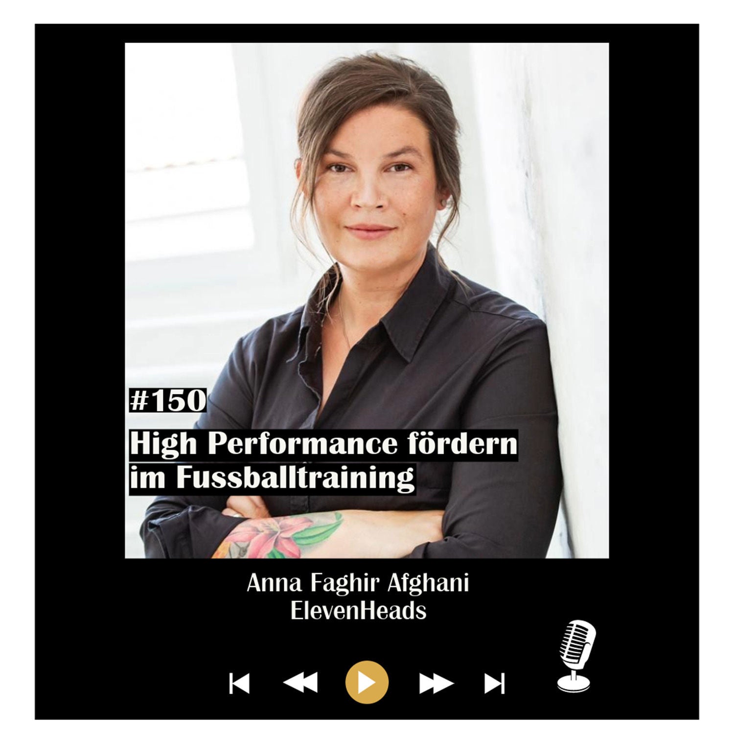 #150 High Performance fördern im Fussballtraining - mit Anna Faghir Afghani
