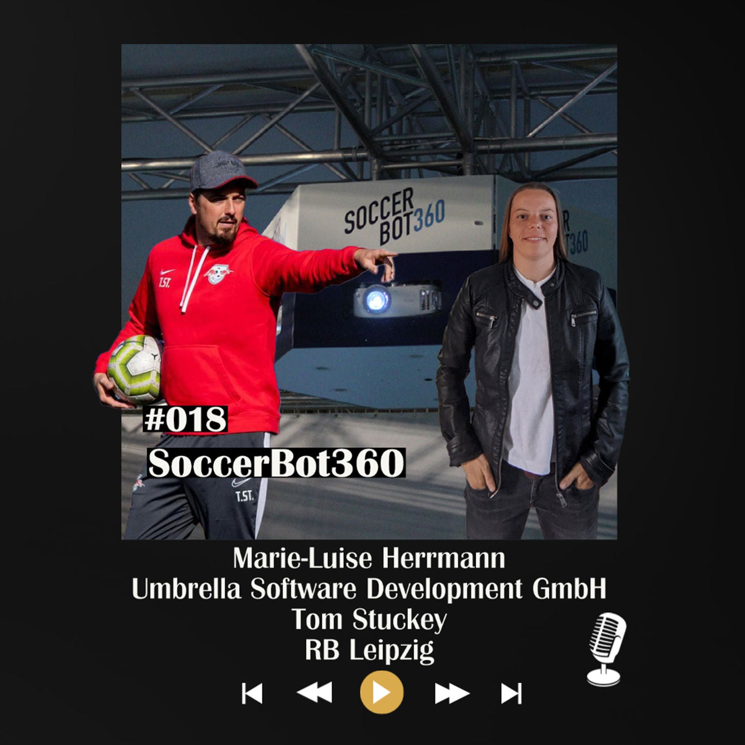 #018 SoccerBot360 - mit Marie-Luise Hermann und Tom Stuckey