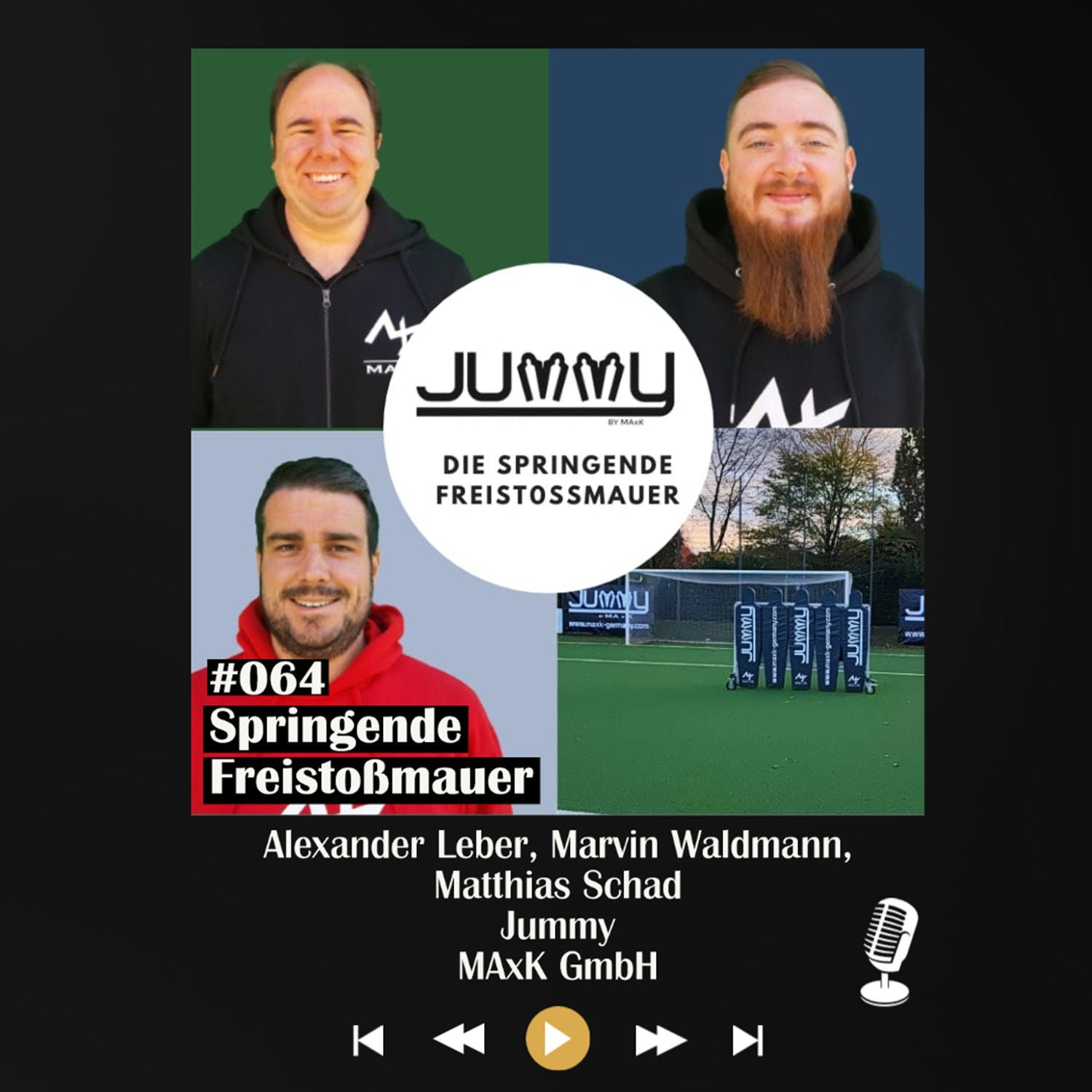 #064 Springende Freistoßmauer - mit Marvin Waldmann, Alexander Leber und Matthias Schad