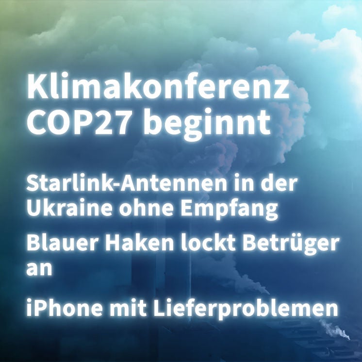 Kurz informiert vom 07.11.2022 by heise online