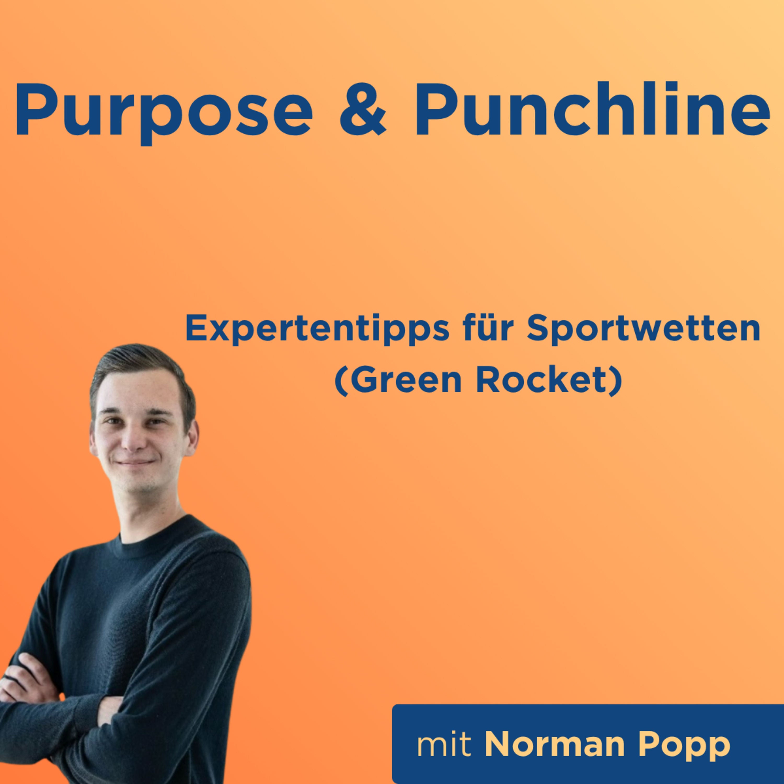 Expertentipps für Sportwetten (Green Rocket) mit Norman Popp