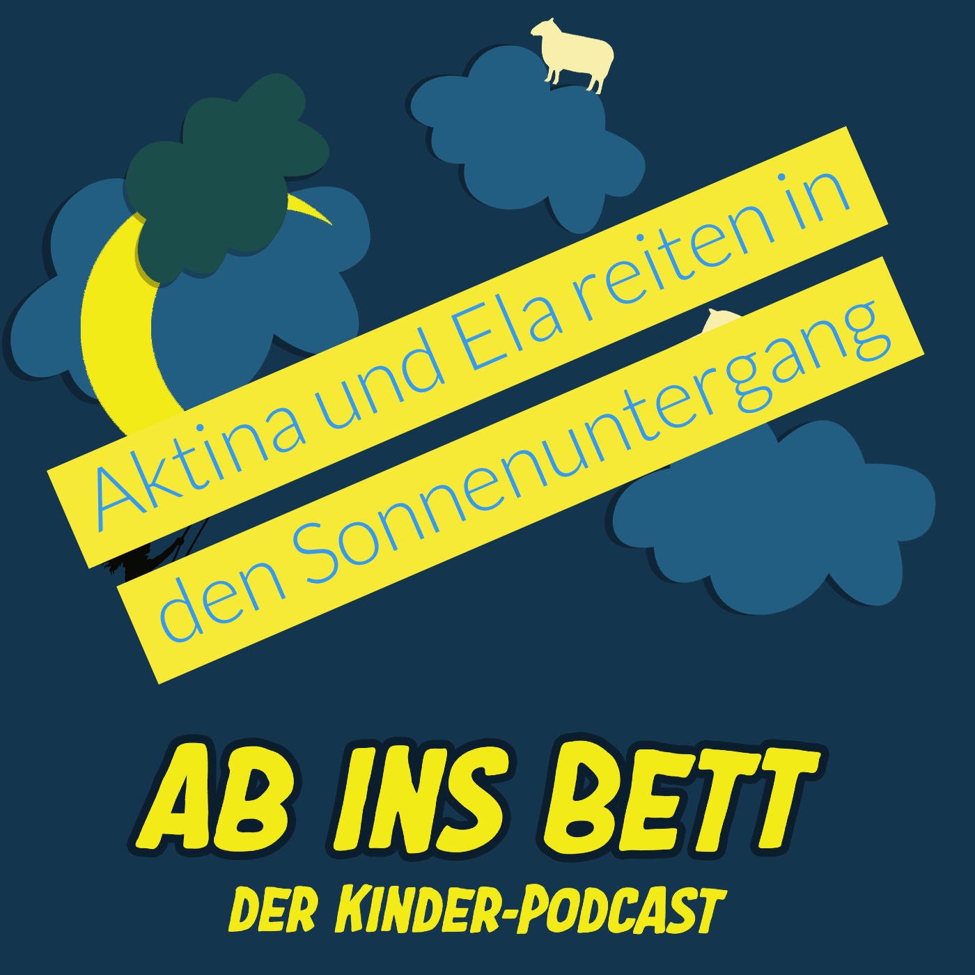 #306 Aktina und Ela reiten in den Sonnenuntergang
