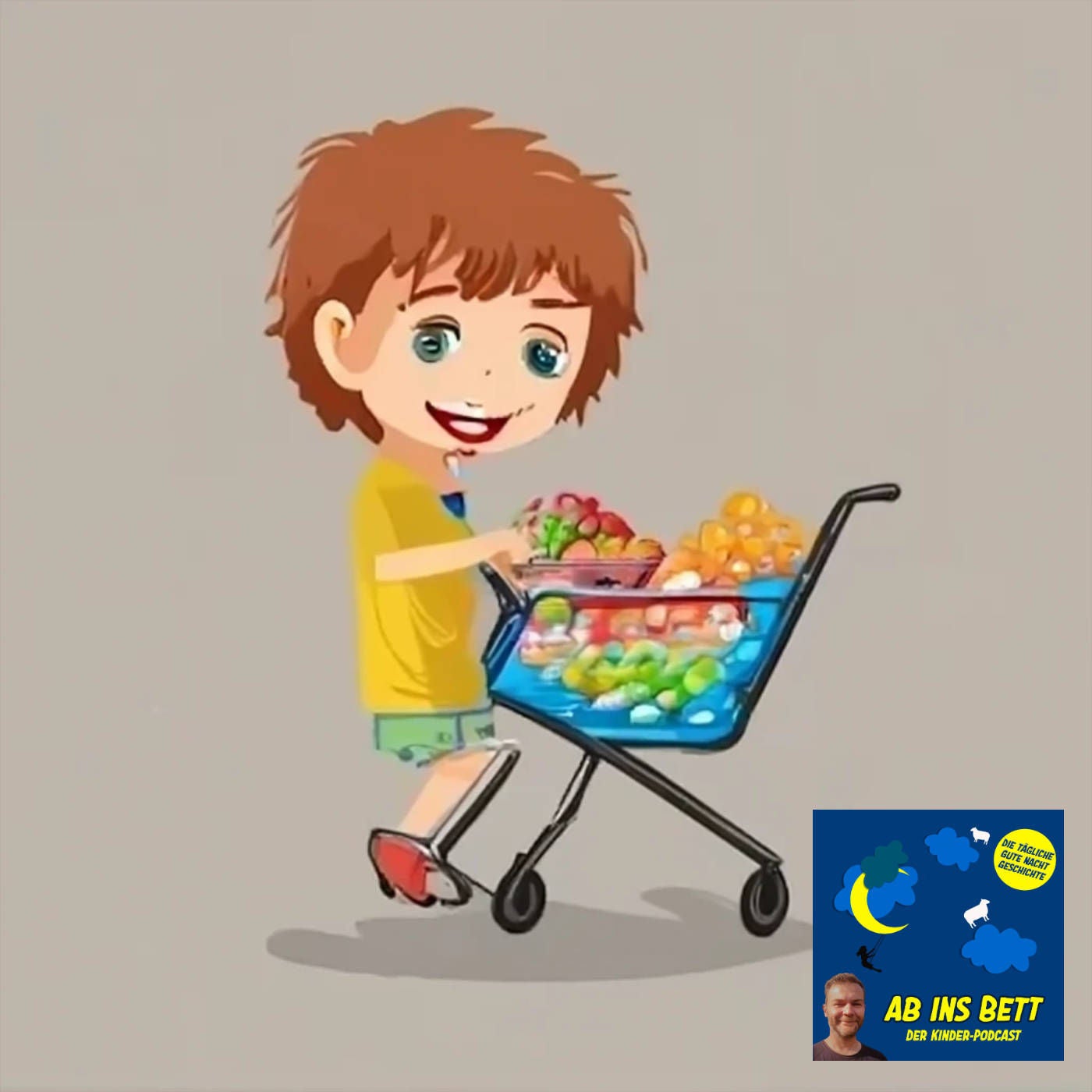 #1054 Simon und der volle Einkaufswagen