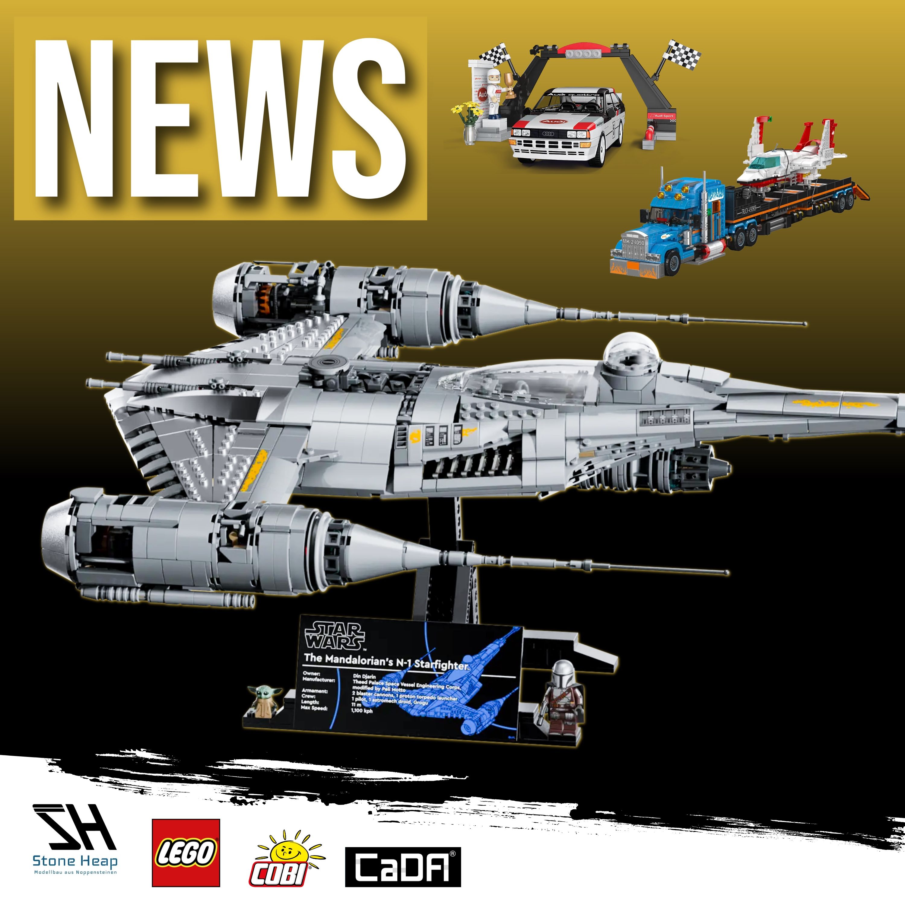 Neue Sets von BlueBrixx, LEGO, Cobi, CaDA und mehr | Klemmbaustein NEWS 258