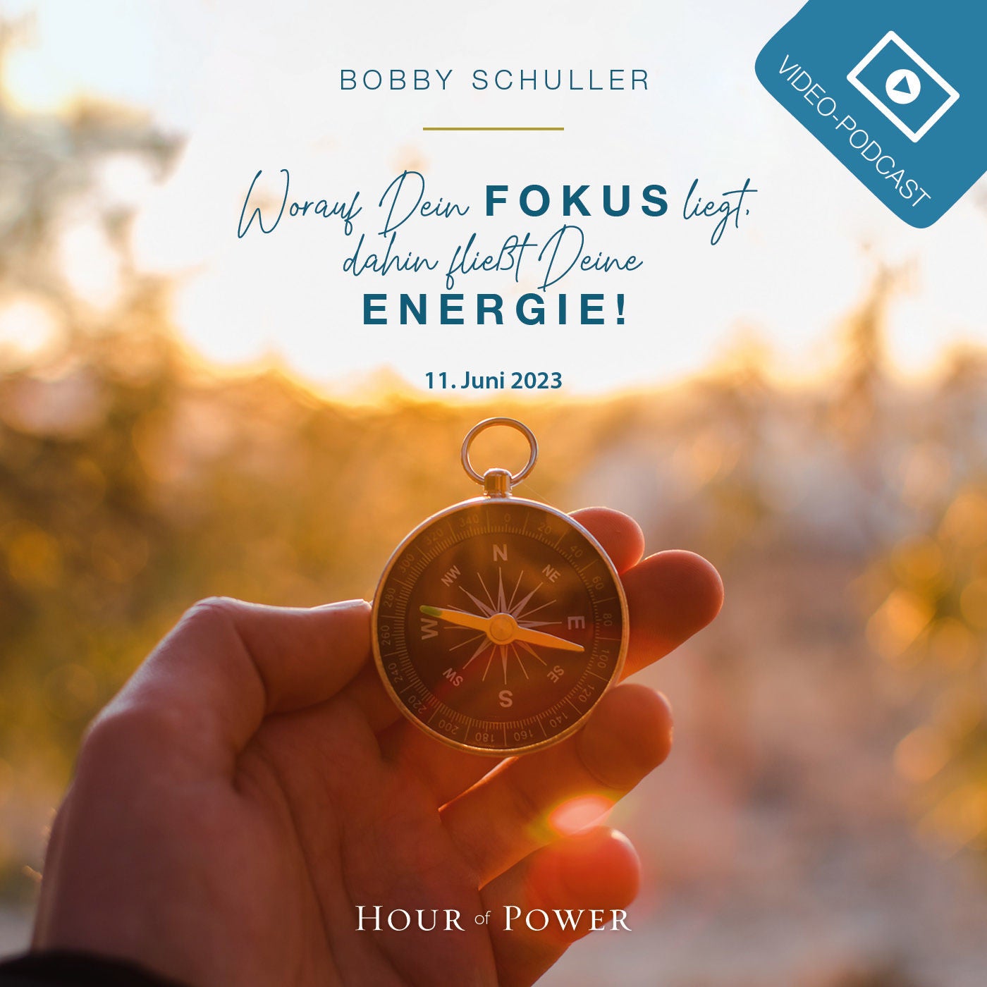 Worauf Dein Fokus liegt, dahin fließt Deine Energie! - Predigt von Bobby Schuller