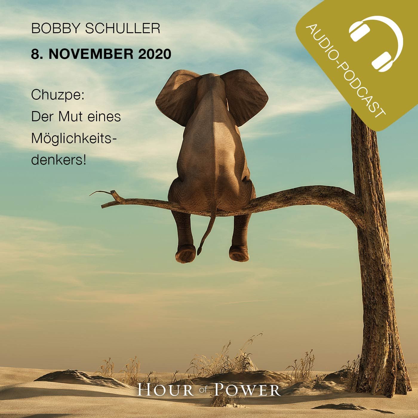 08.11.2020: Bobby Schuller: CHUZPE – Der Mut eines Möglichkeitsdenkers!