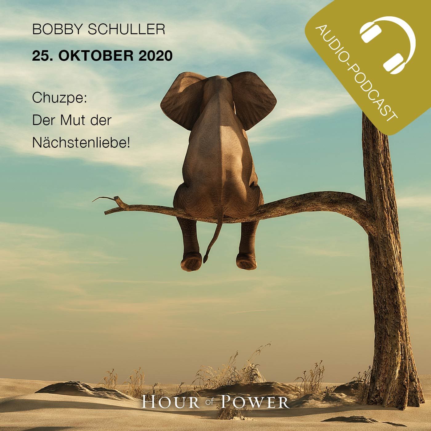 25.10.2020: Bobby Schuller: CHUZPE – Der Mut der Nächstenliebe!