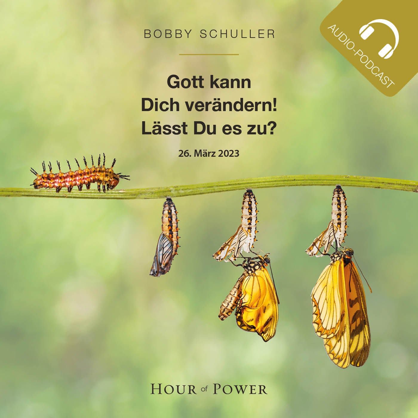Gott kann Dich verändern! Lässt Du es zu? - Predigt von Bobby Schuller