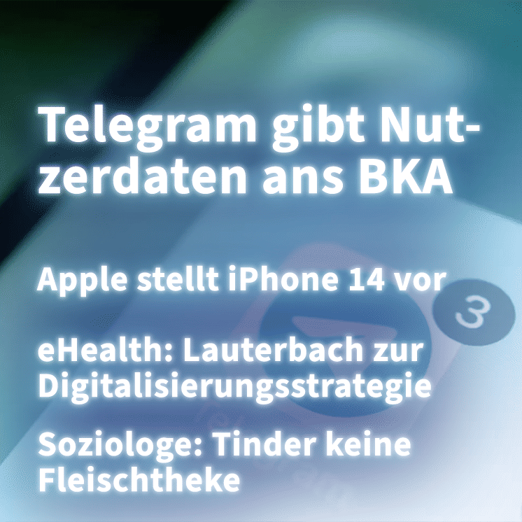 Kurz informiert vom 08.09.2022 by heise online